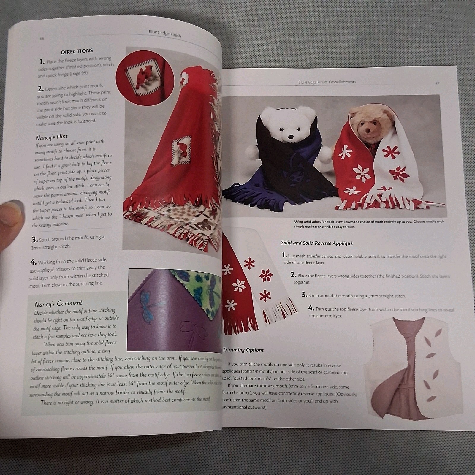 Nancy Cornwell’s More Polar Magic: Expanded Fleece Techniques 158 Pages