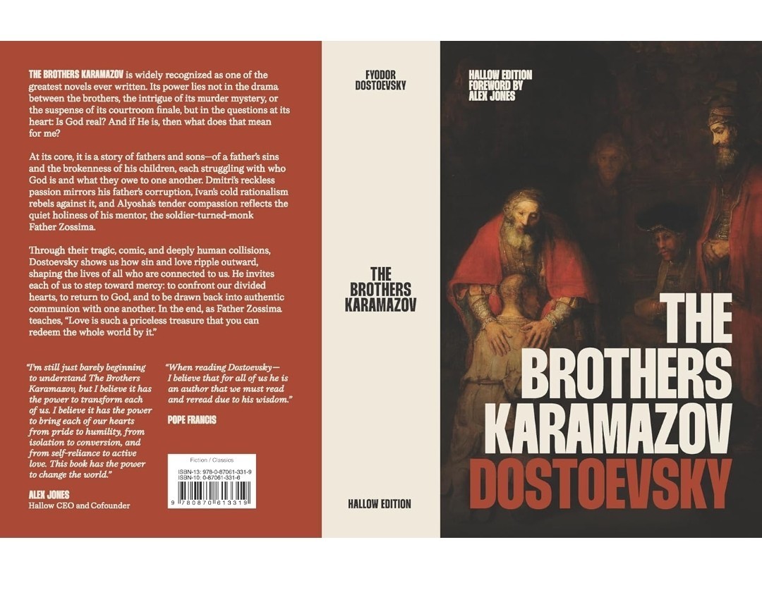 NEW Paperback Book The Brothers Karamazov (Hallow Edition) by Fyodor Dostoevsky