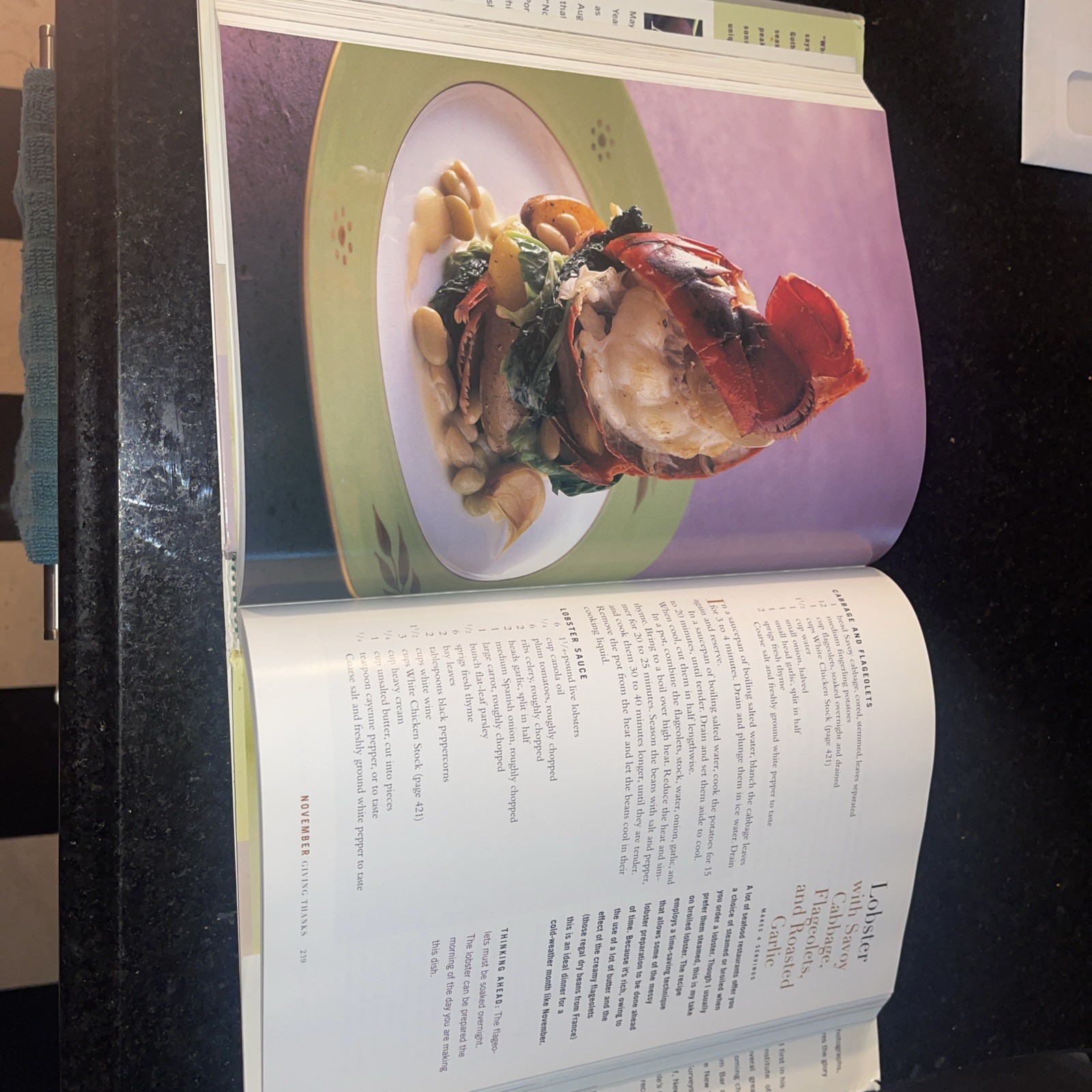 Alfred Portale’s 12 Seasons Cookbook copyright 2000 436 pages READ LIKE NEW