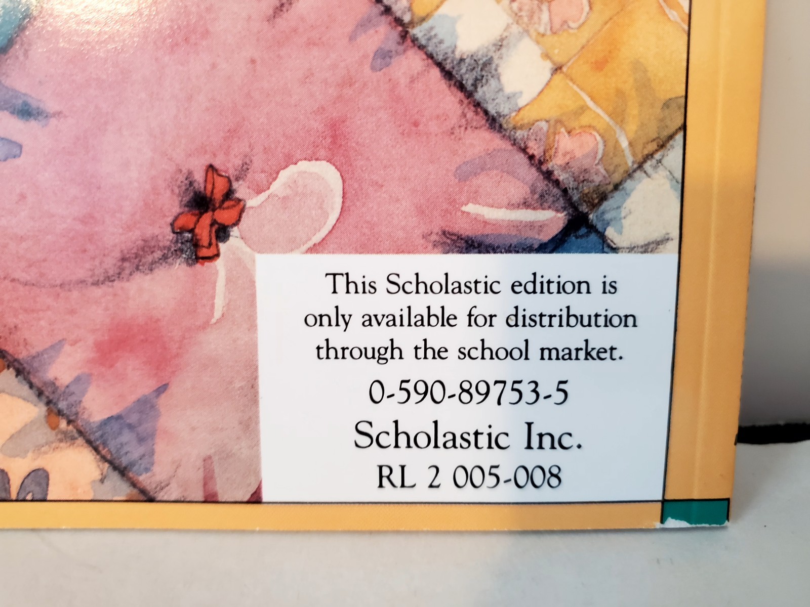 “The Patchwork Quilt” Softcover Book (By: Valerie Flournoy), (1996), Scholastic