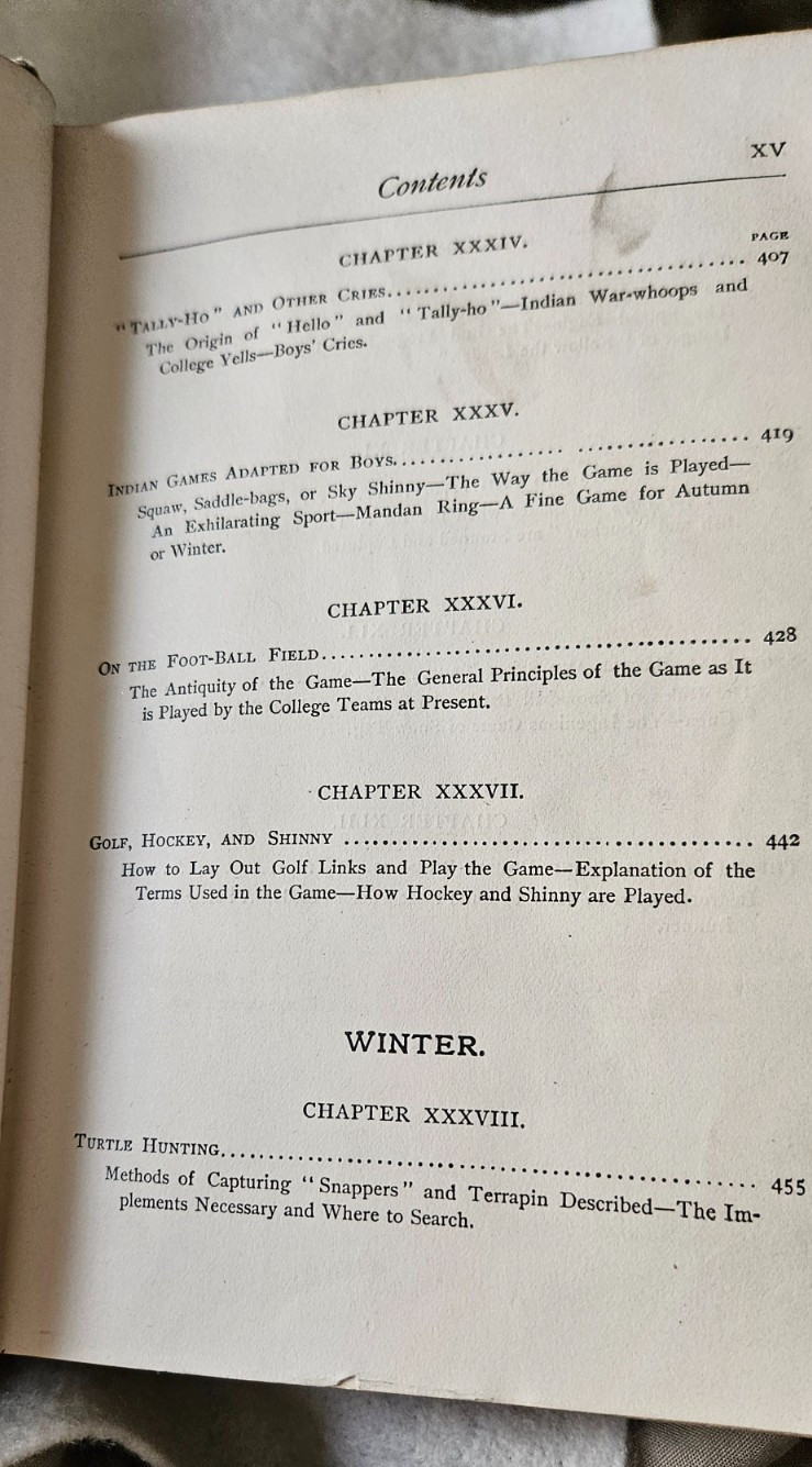 1901 THE OUTDOOR HANDY BOOK Copyright 1896 by DAN C. BEARD