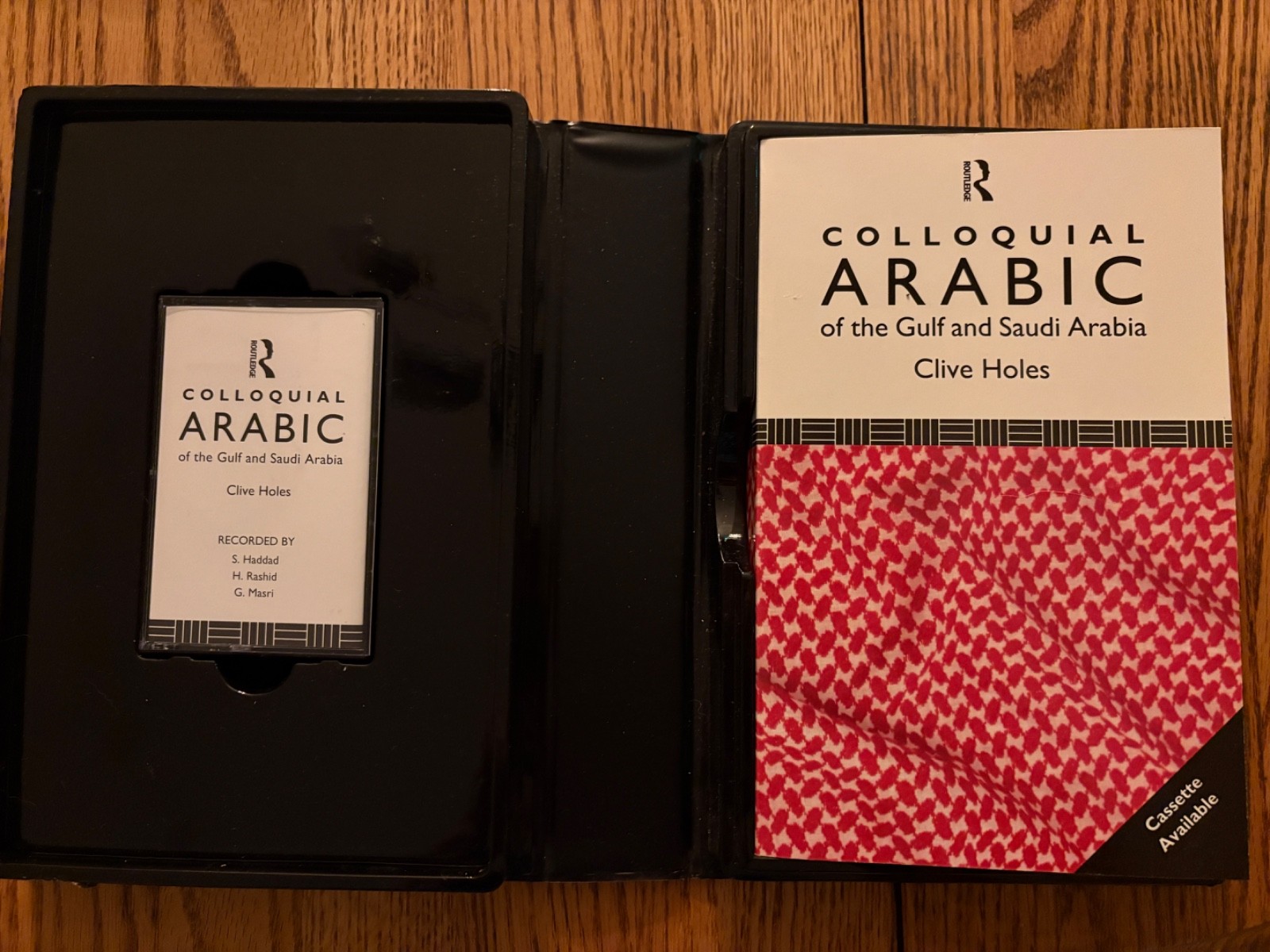 Colloquial Arabic of the Gulf and Saudi Arabia by Clive Holes (cass.& book 1984)