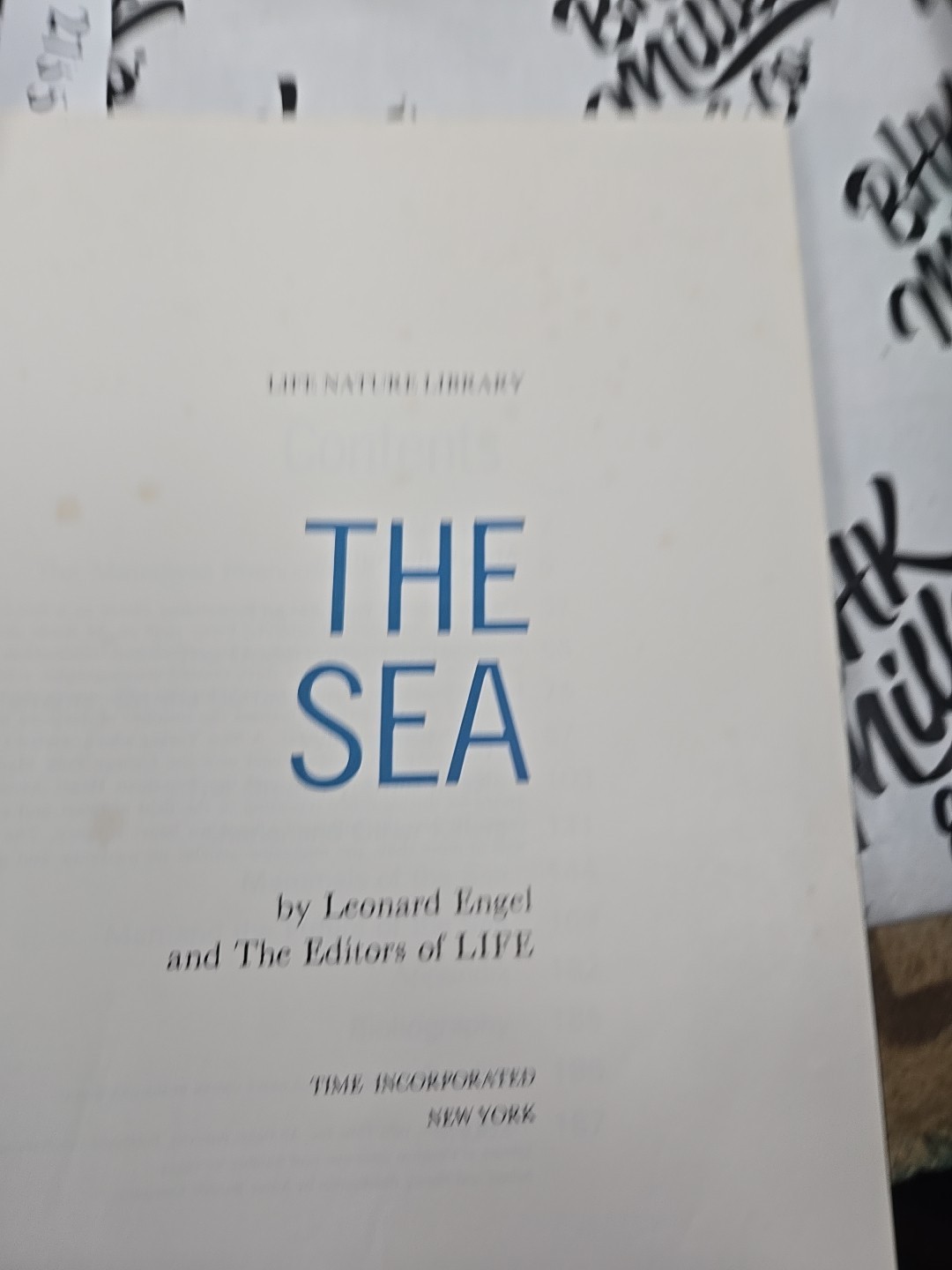 LIFE Nature Library: The Sea (1963Hardcover)