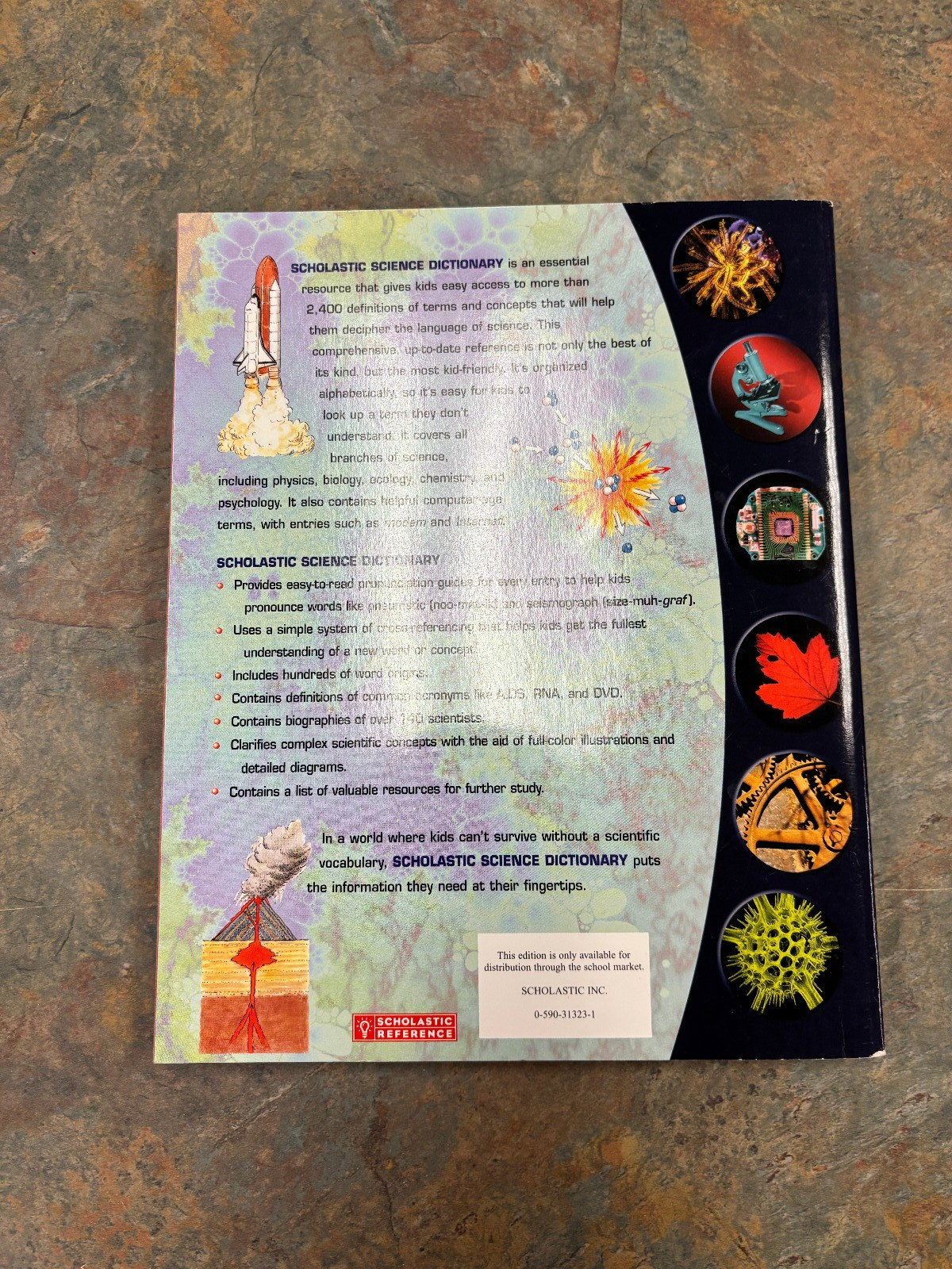 Used Schoolastic Science Dictionary by Melvin Berger