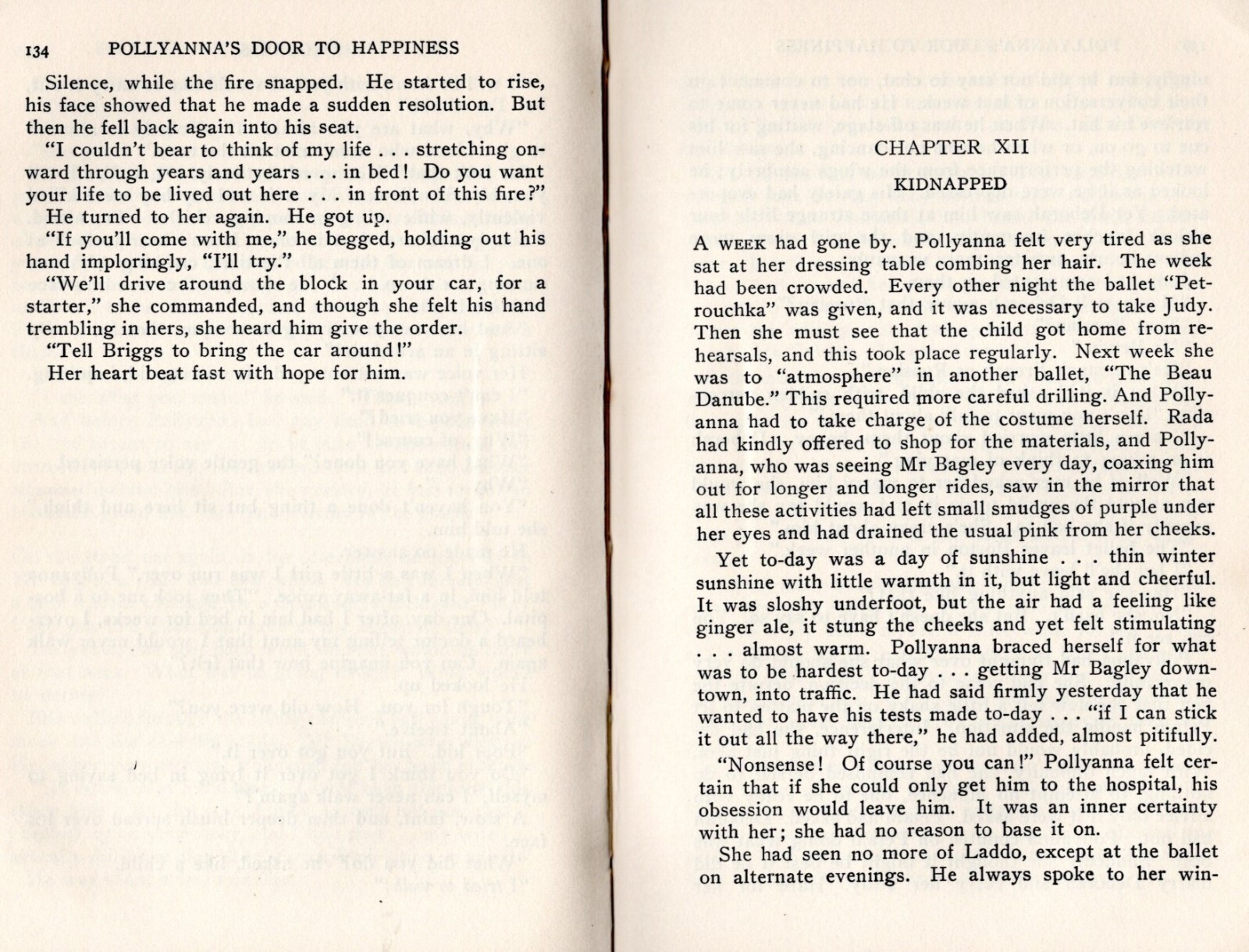 POLLYANNA’S DOOR TO HAPPINESS Elizabeth Borton 1956 Hardcover 246 pages.