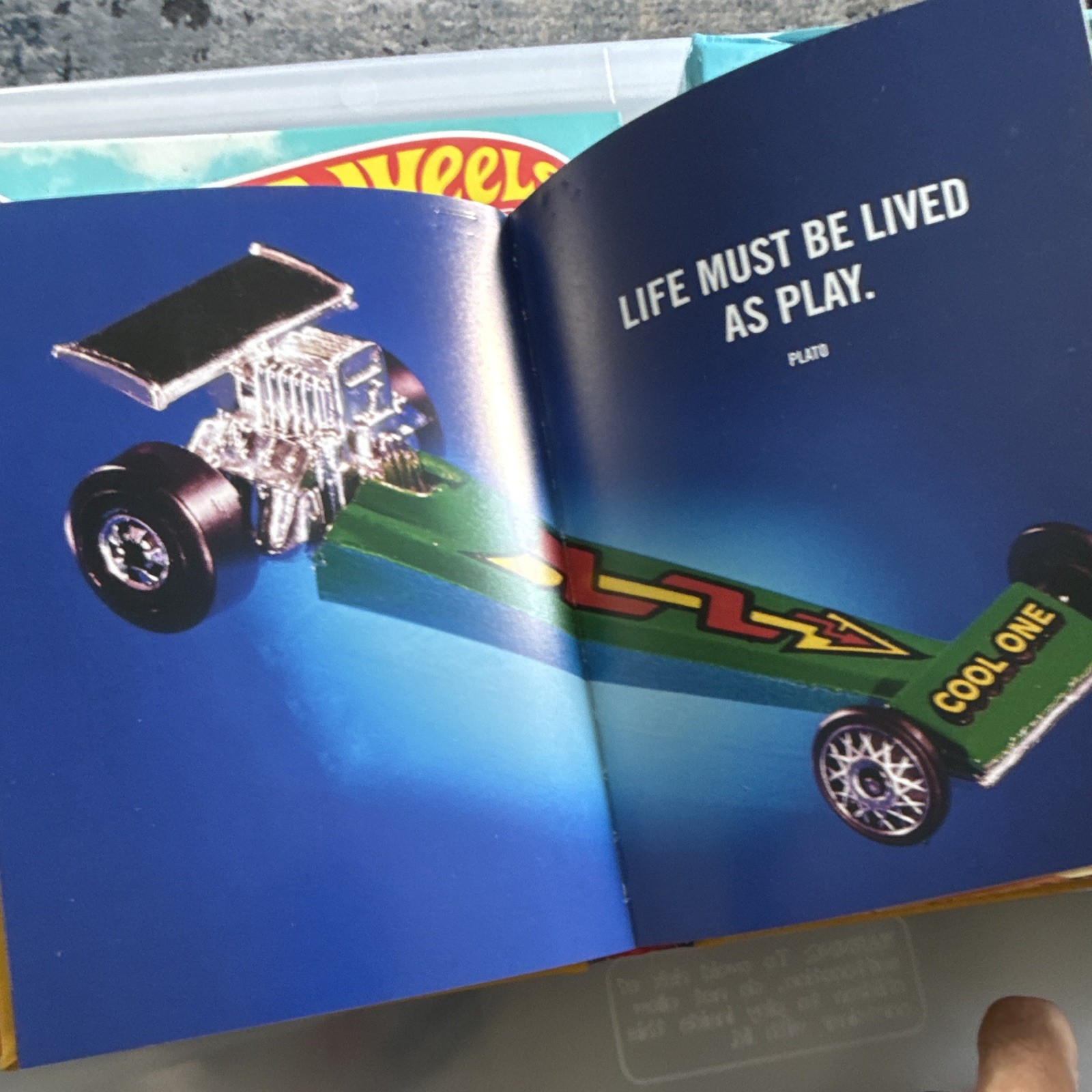 Hot Wheels Hardcover Illustrated Picture Books on Cars for Adults