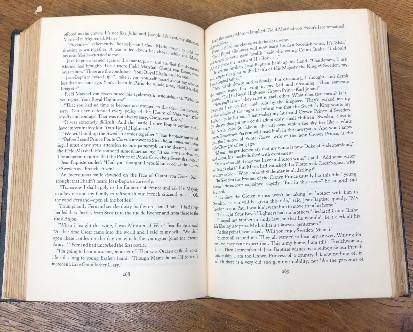 VTG Desiree by Annemarie Selinko 1953 William Morrow Hardcover Book NO Slip Cove