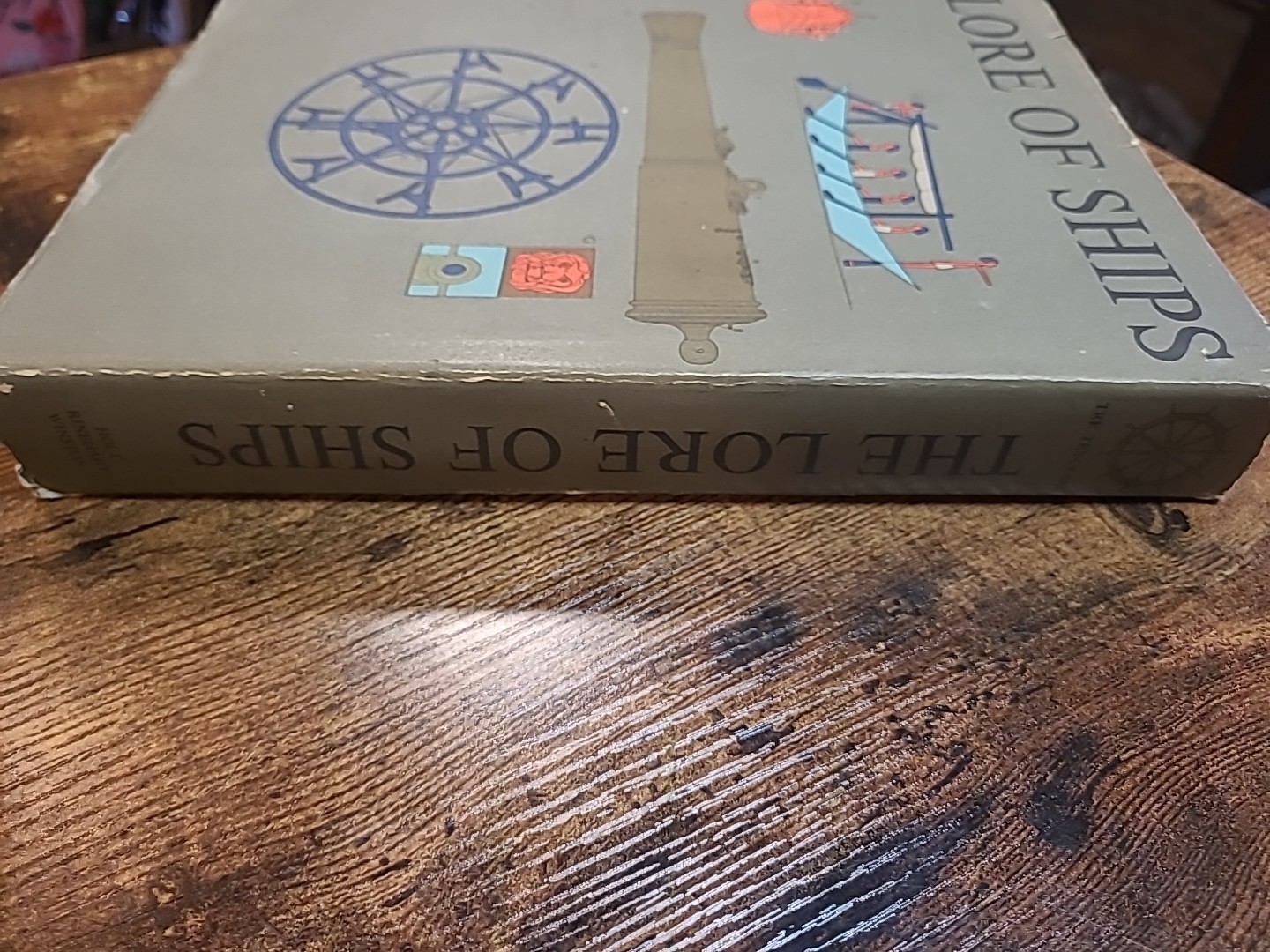 The Lore of Ships Tre Tryckare PICTURES Naval Sailboats Coffee Table 1st Ed HCDJ