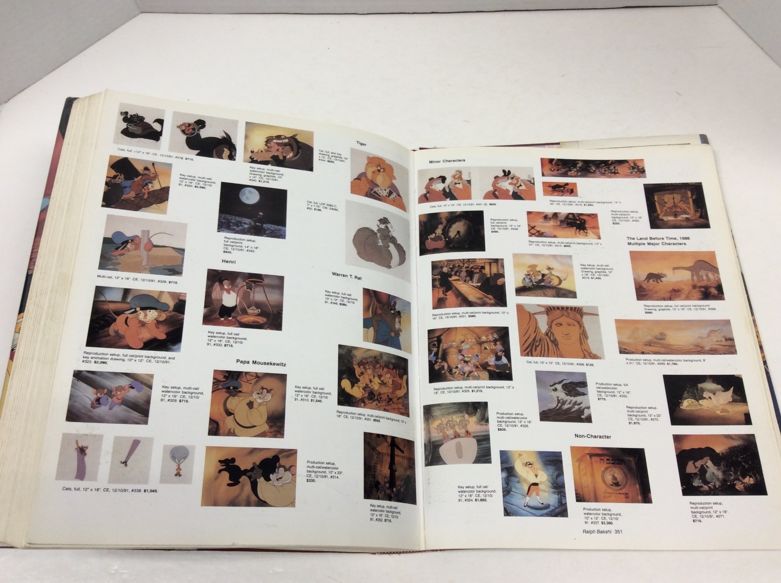 ANIMATION ART: THE LATER YEARS 1954 – 1993 Jeff Lotman 1996 HC 1st Edition