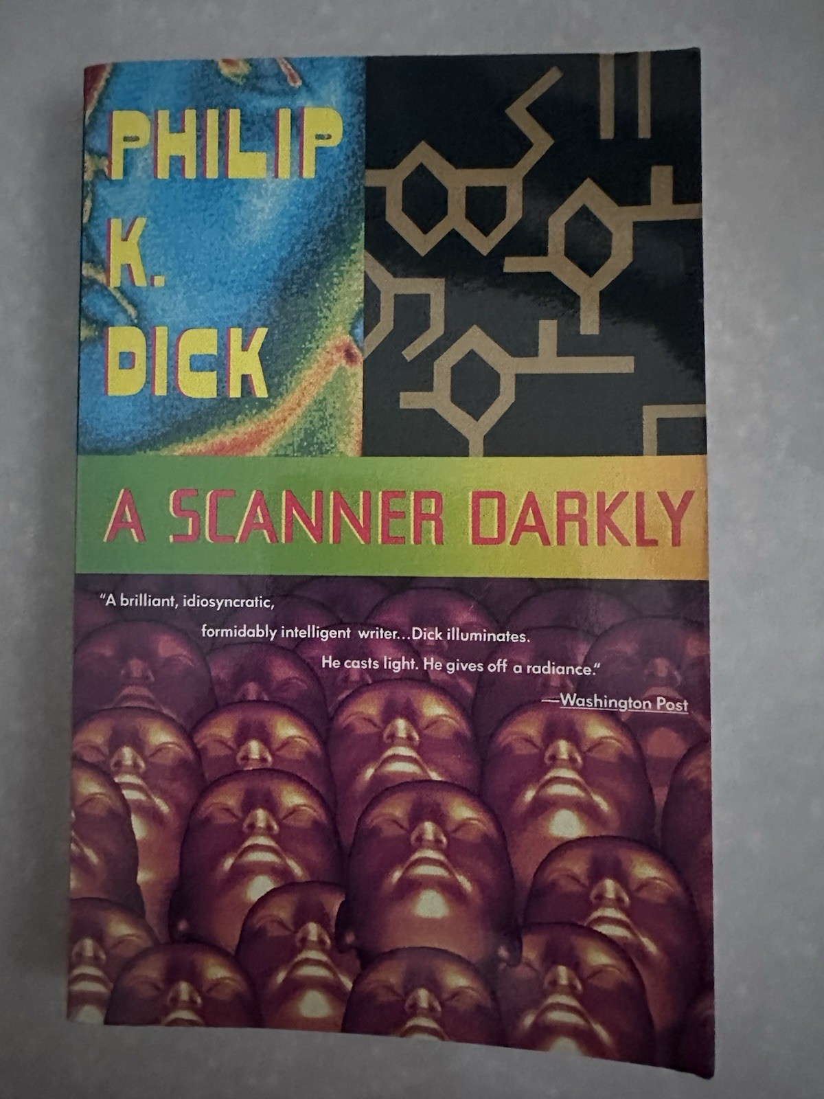 Philip K Dick 2 Book Lot (Do Androids Dream/A Scanner Darkly) 1990s Sci-Fi PBs