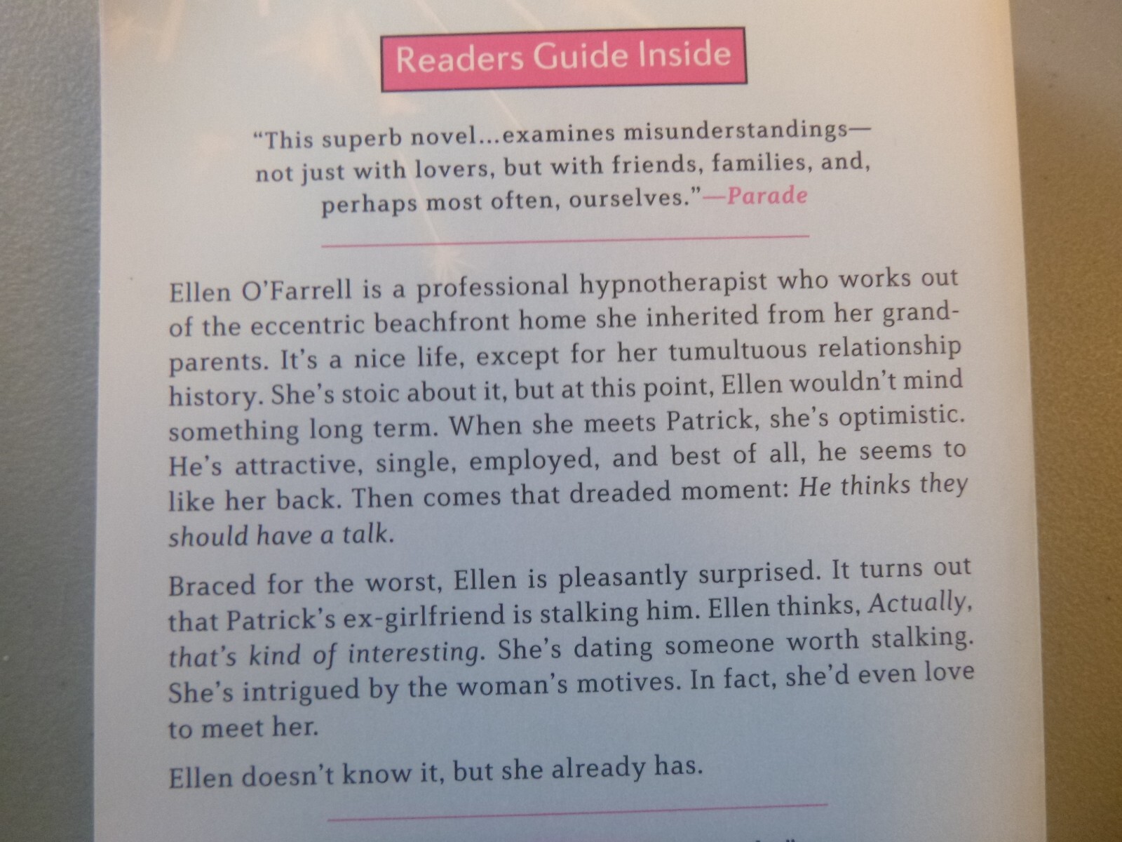 The Hypnotist’s Love Story by Liane Moriarty
