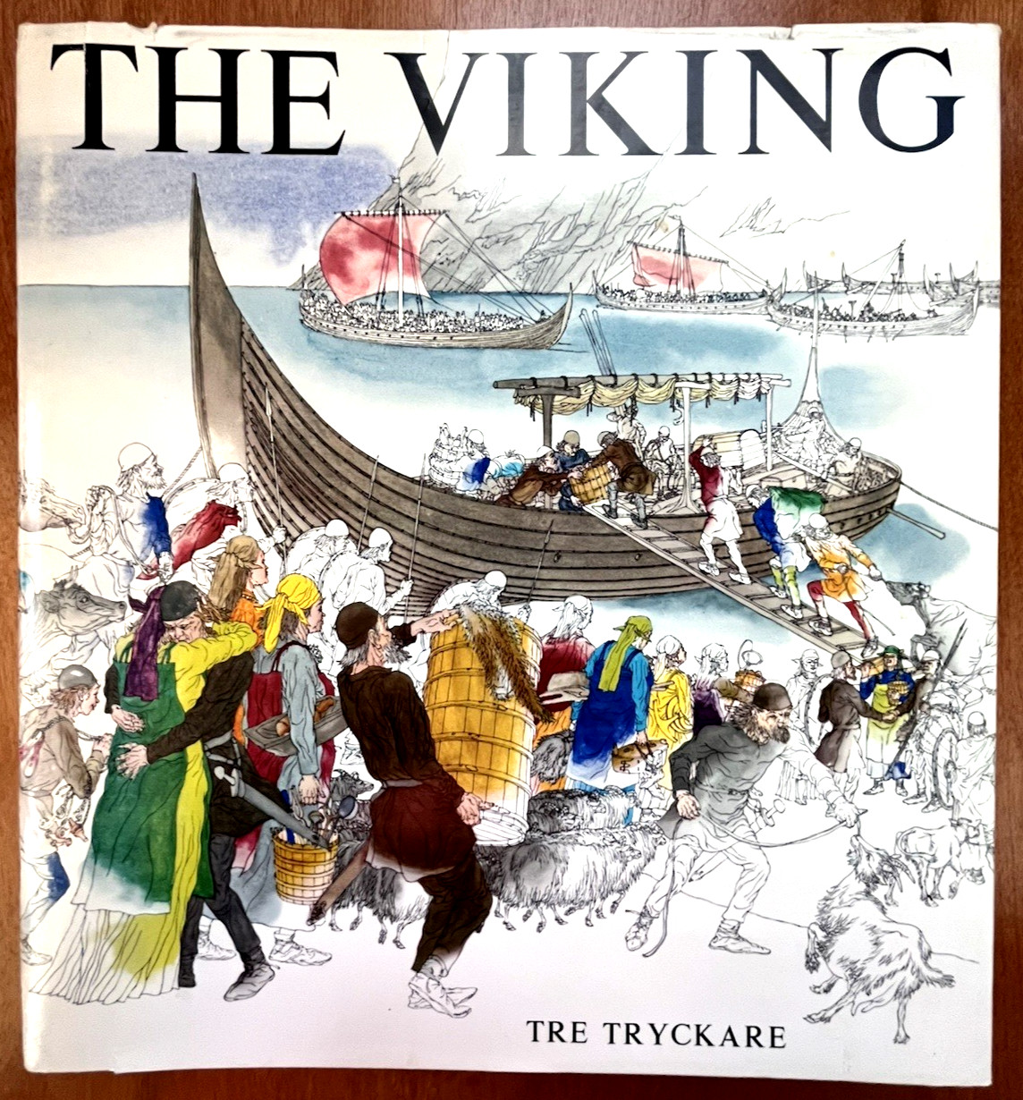 The Viking by Tre Tryckare, publ. in Sweden (1966, HCDJ) Like New
