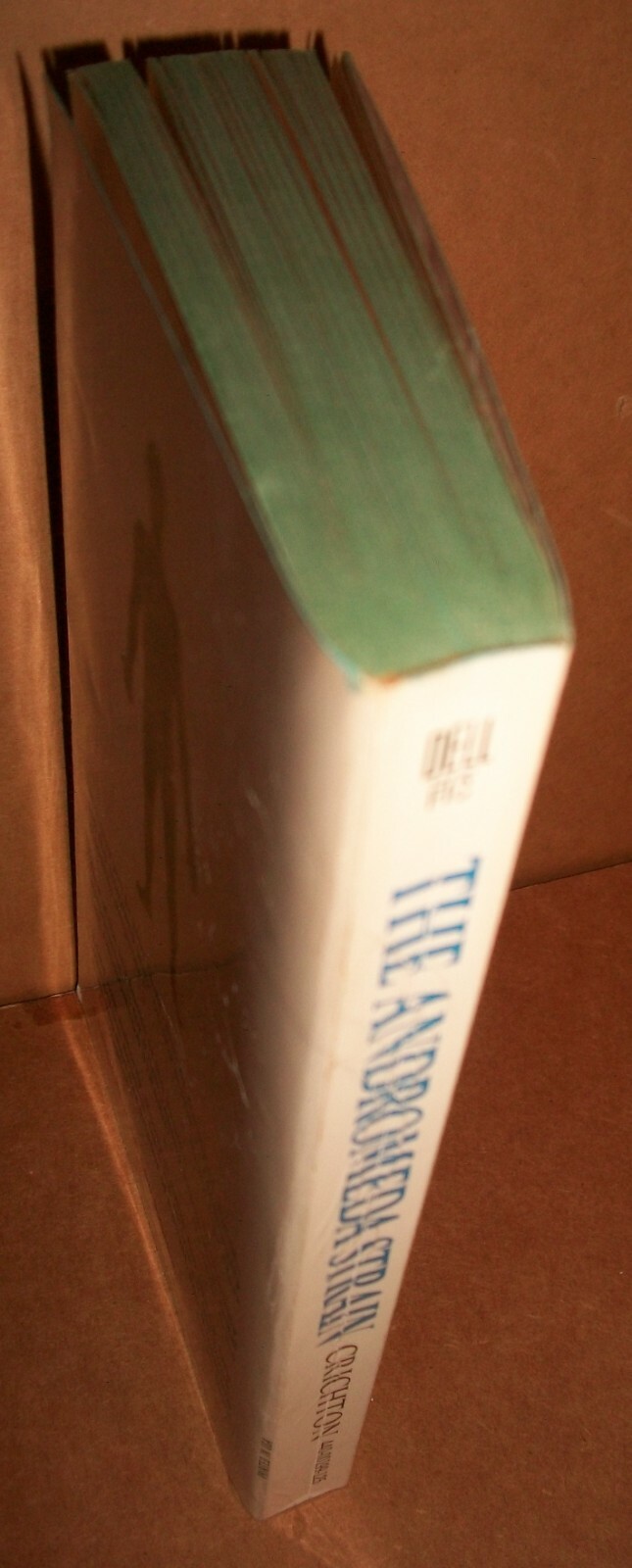 The Andromeda Strain Michael Crichton PB Dell #0199 1st print June 1970 $1.25 VG