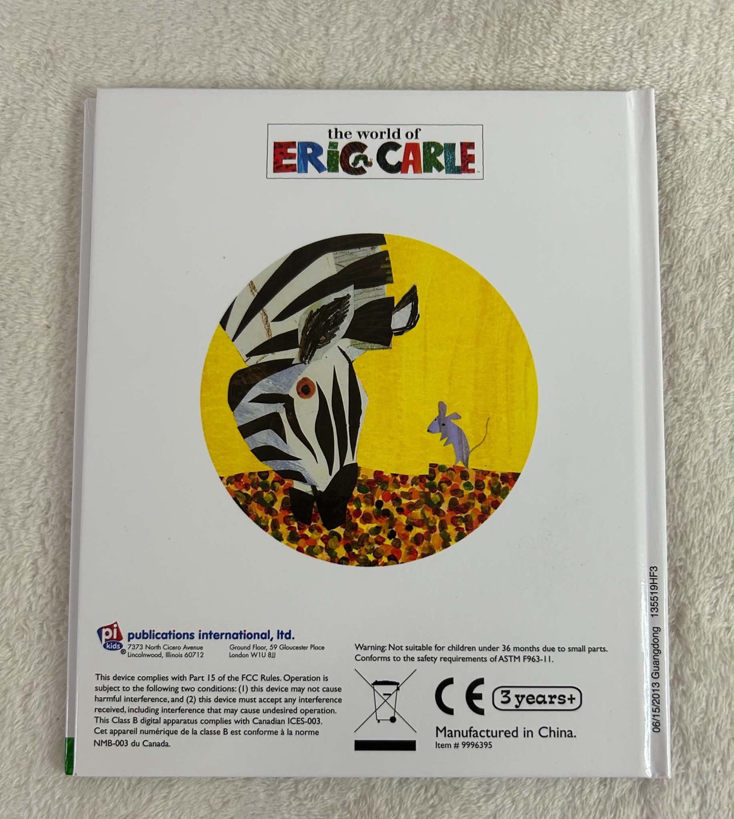 Lot Of 8 Eric Carle Hardback Children’s Books: Works With My First Smart Pad