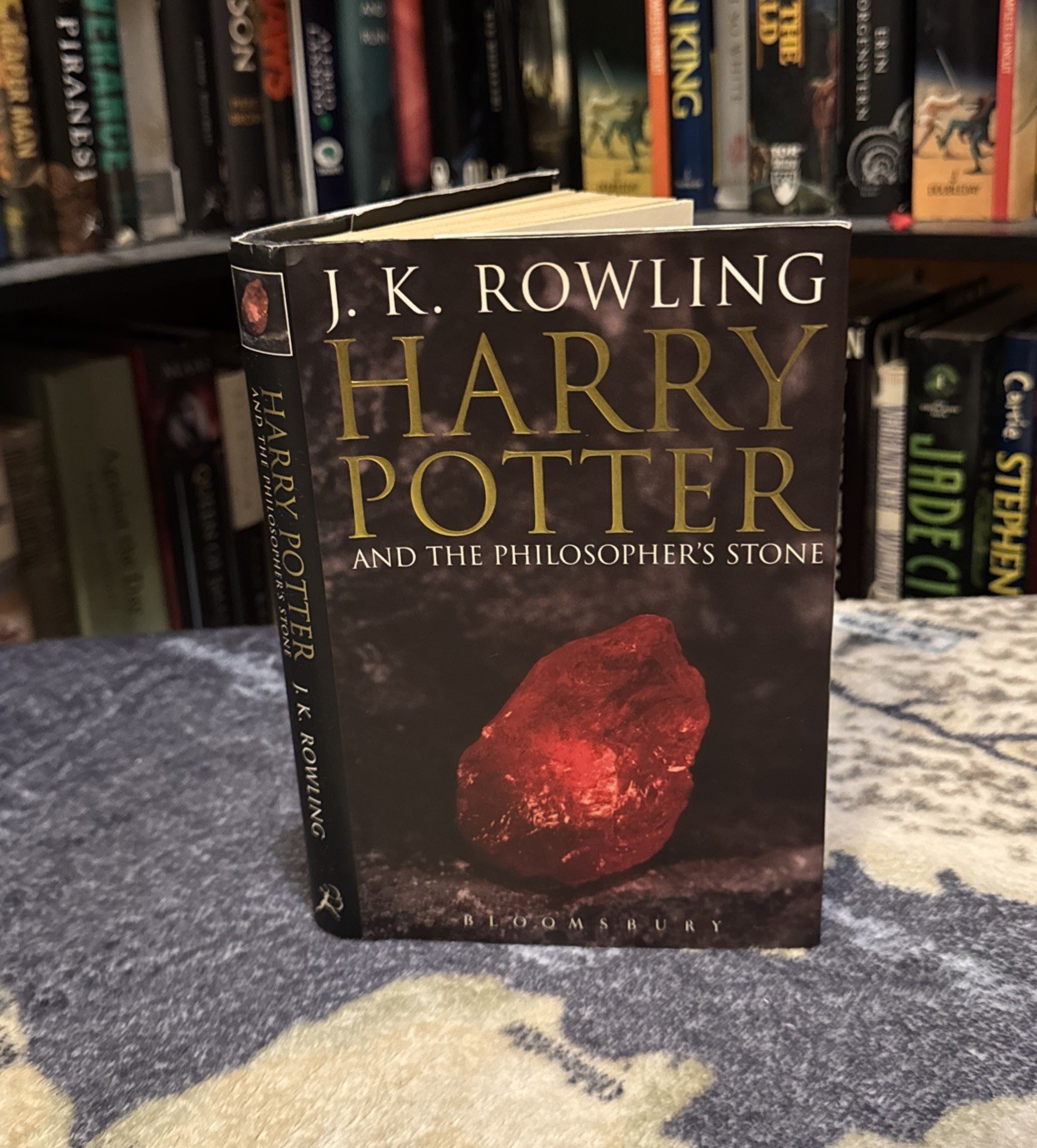 Harry Potter & the Philosopher’s Stone – JK Rowling – Adult Bloomsbury Cover 3rd