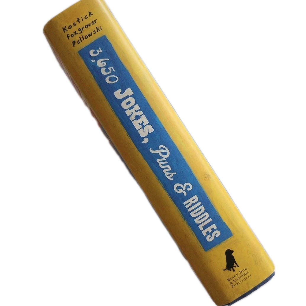 3650 Jokes, Puns, and Riddles – Hardcover By Foxgrover, Charles NEW