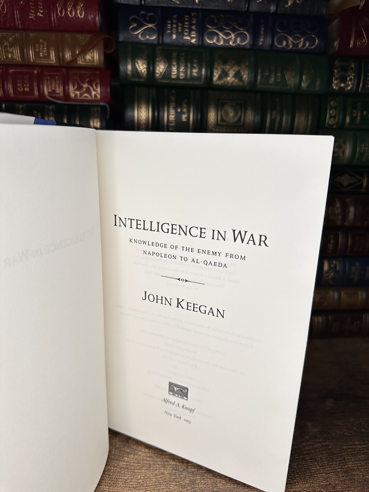 Intelligence in War John Keegan HC