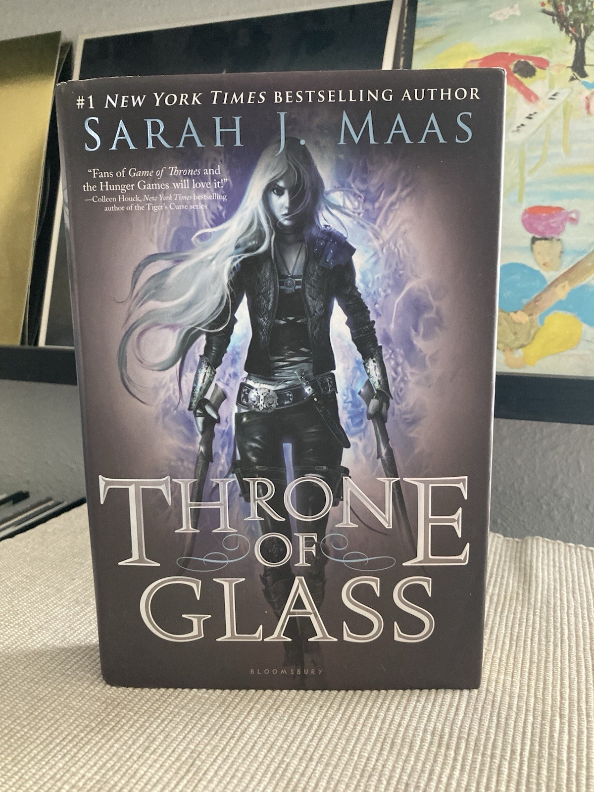Throne of Glass by Sarah J Maas – 1st Edition/Later Print, OOP Cover!