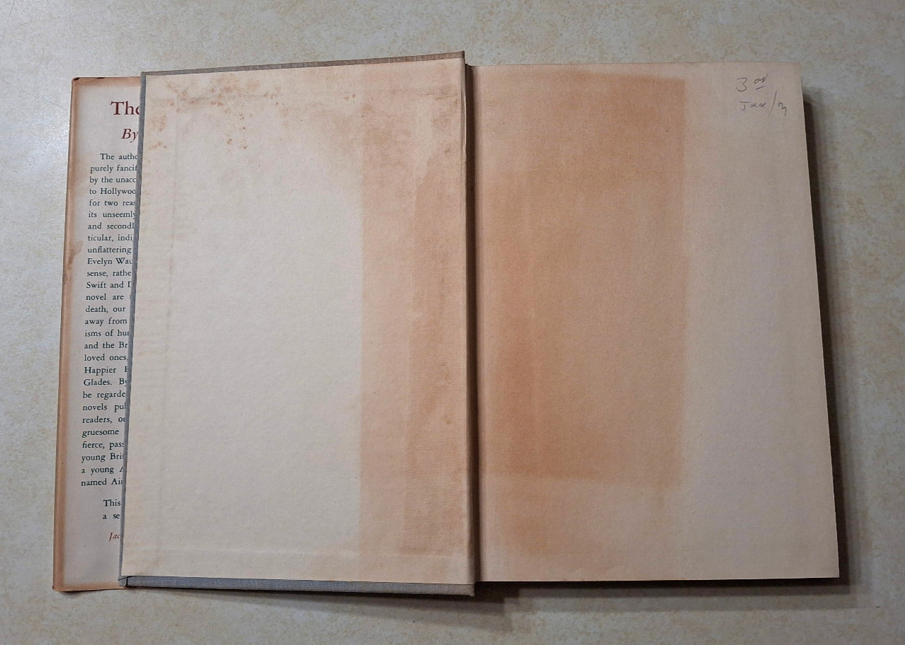 The Loved One Evelyn Waugh 1948 First American Edition 1st Print Hardcover DJ