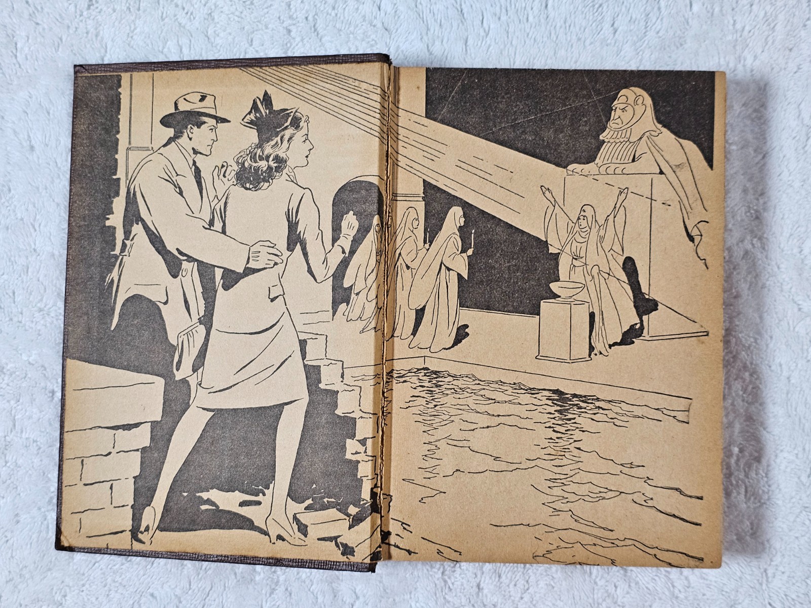 Ann Sheridan Sign of the Sphinx 1943 Whitman Authorized Hollywood 1st Ed. Print