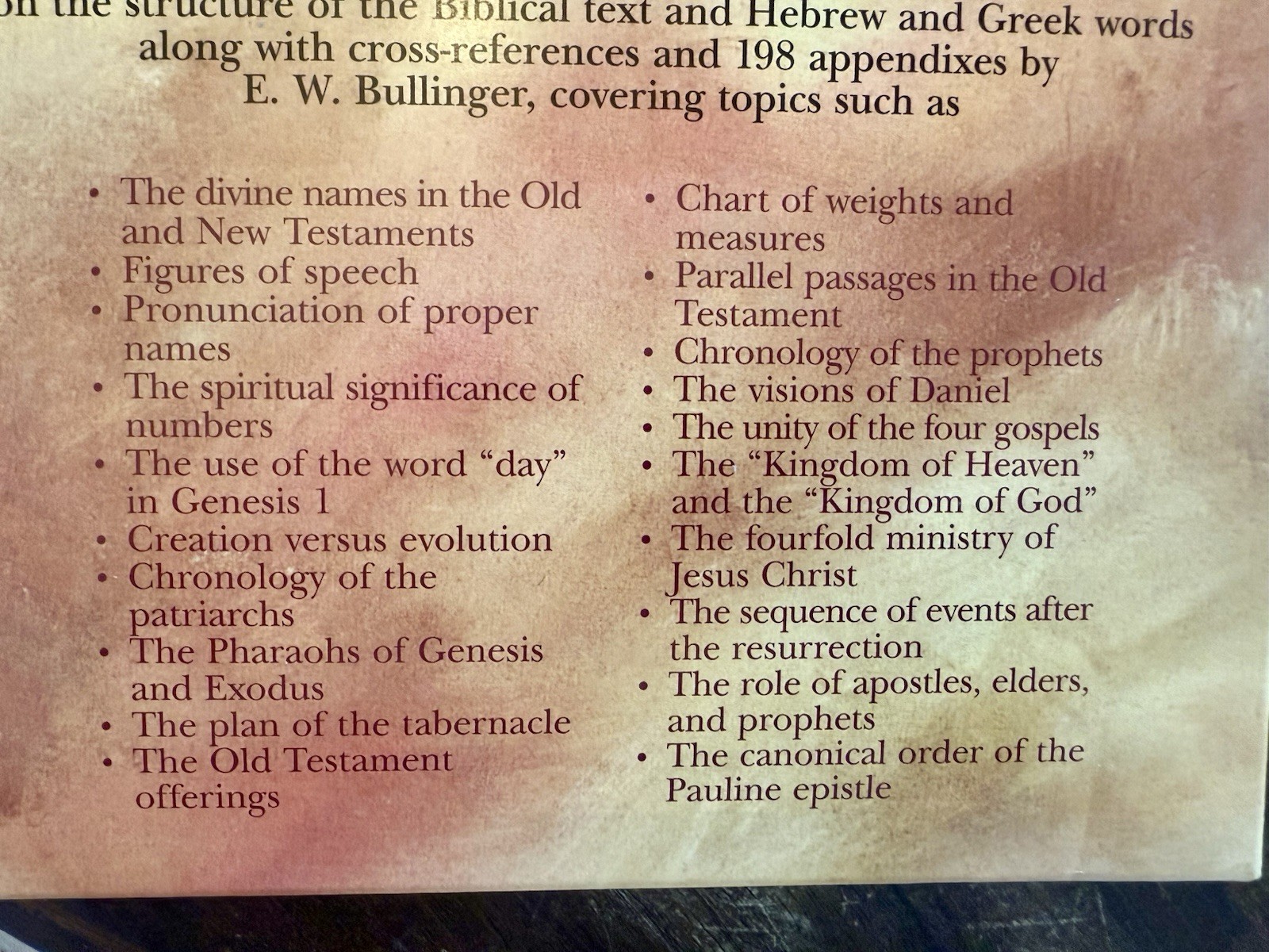 THE COMPANION BIBLE KJV Enlarged Type Edition Kregel Hardcover Bullinger NEW