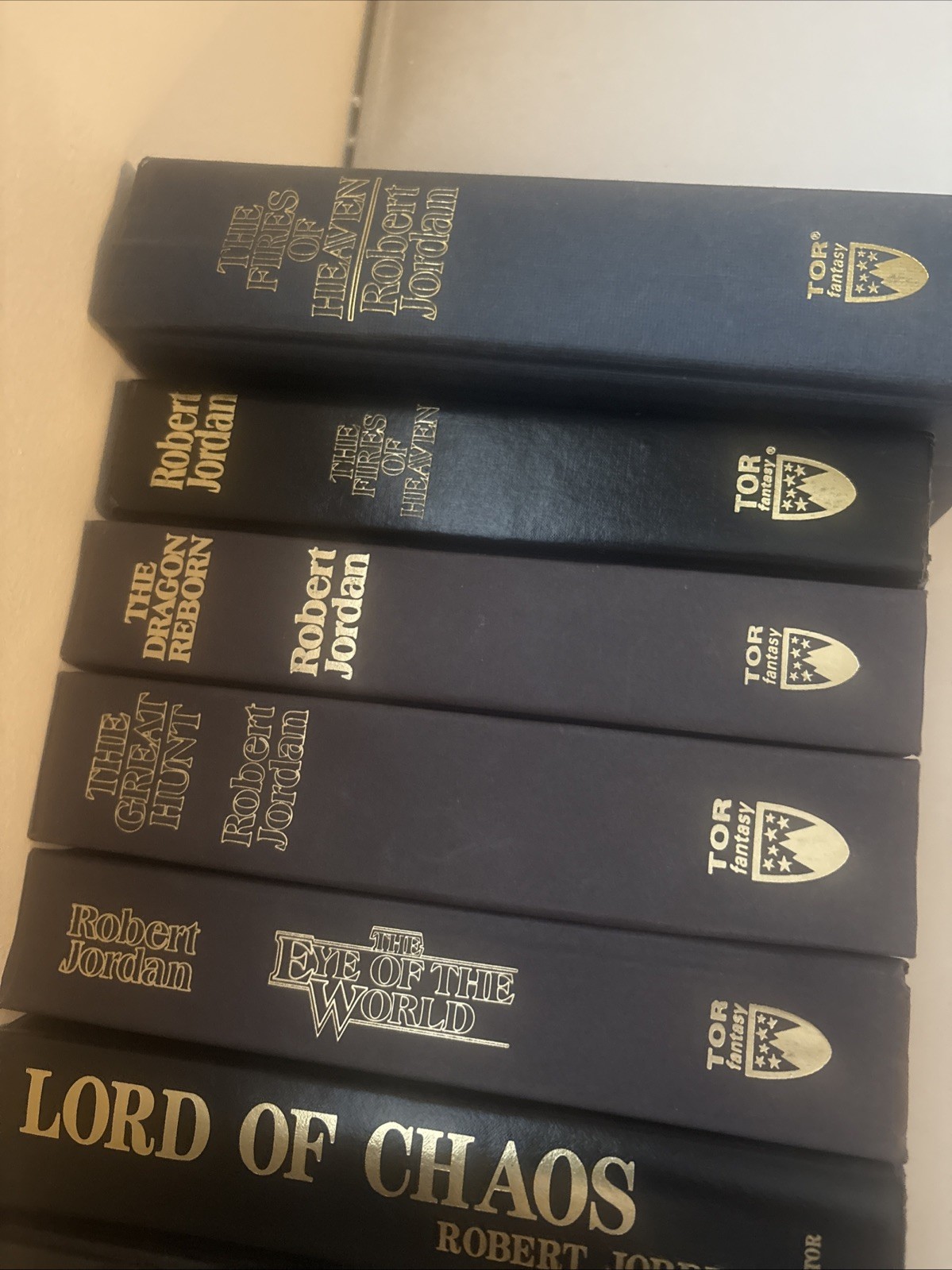 robert jordan hardcover lot Of 11 Books No Dust Jackets