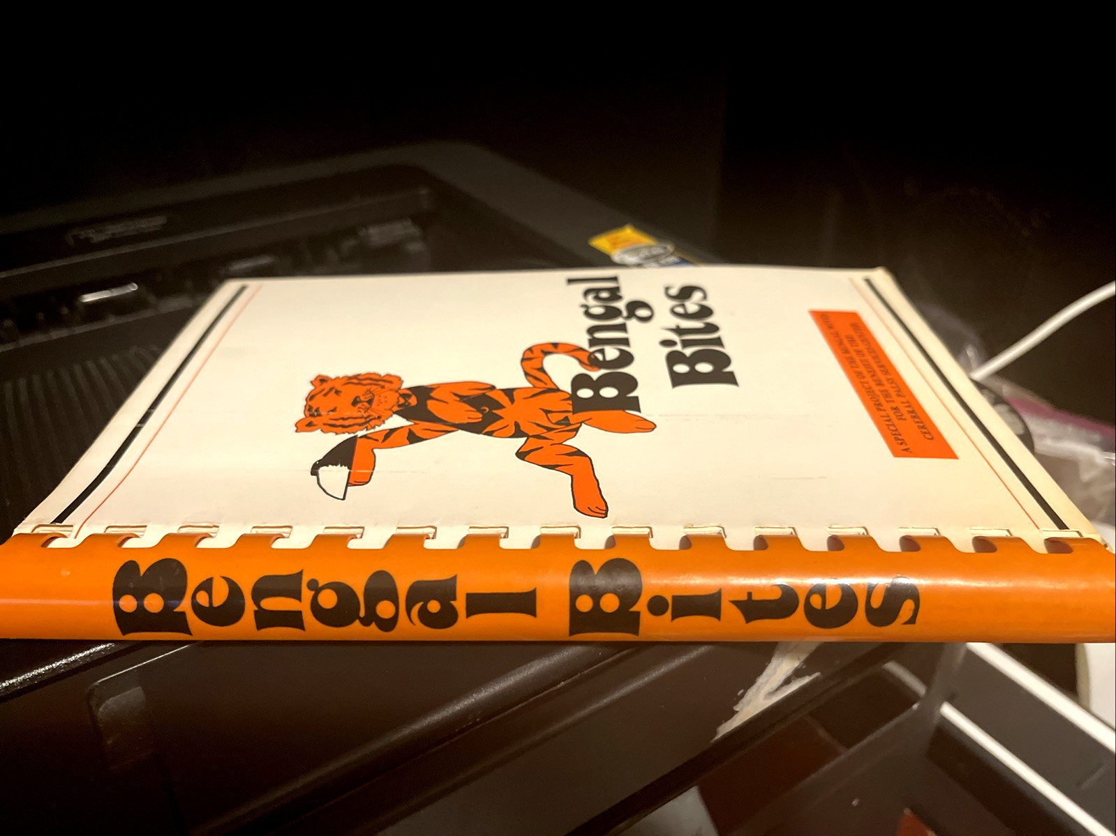 1984 Bengal Bites Cincinnati Bengals Wives’ Cookbook Spiral Bound 127 Pages