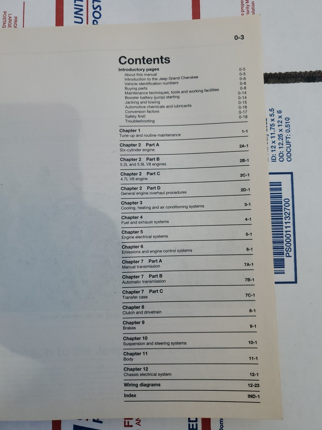 Jeep Grand Cherokee 1993 – 2004 All Models Haynes Repair Manual 50025