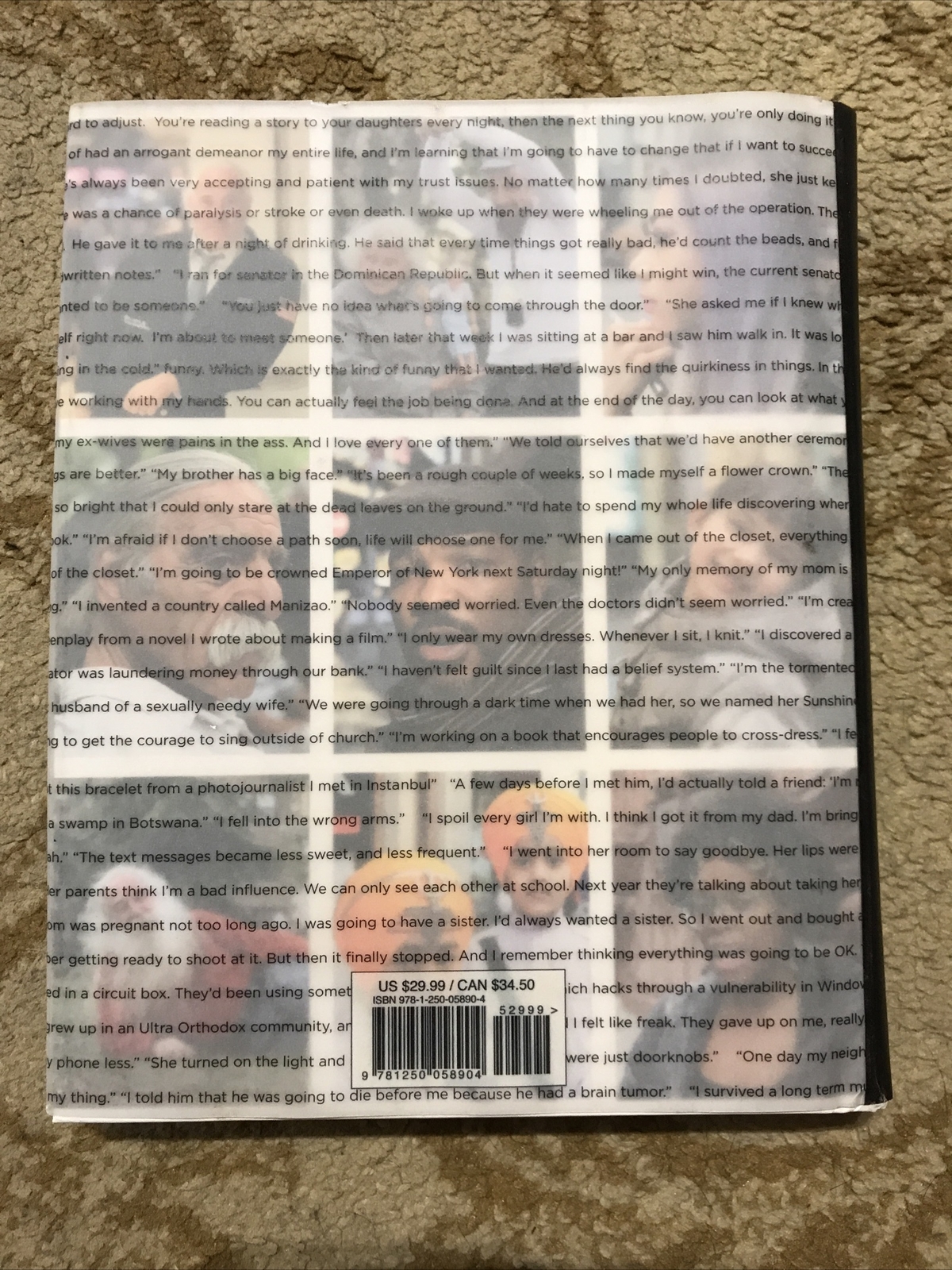 Humans of New York: Stories by Brandon Stanton (2015, Hardcover)