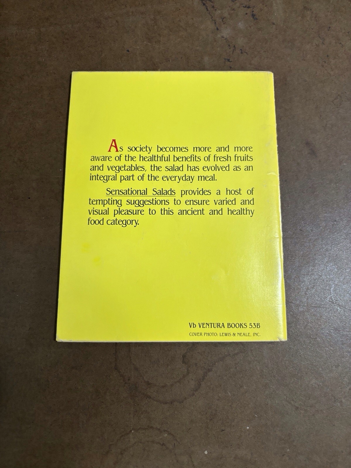 300 Sensational Salads by Lucinda Hollace Berry 1982 Vintage Recipes Cooking