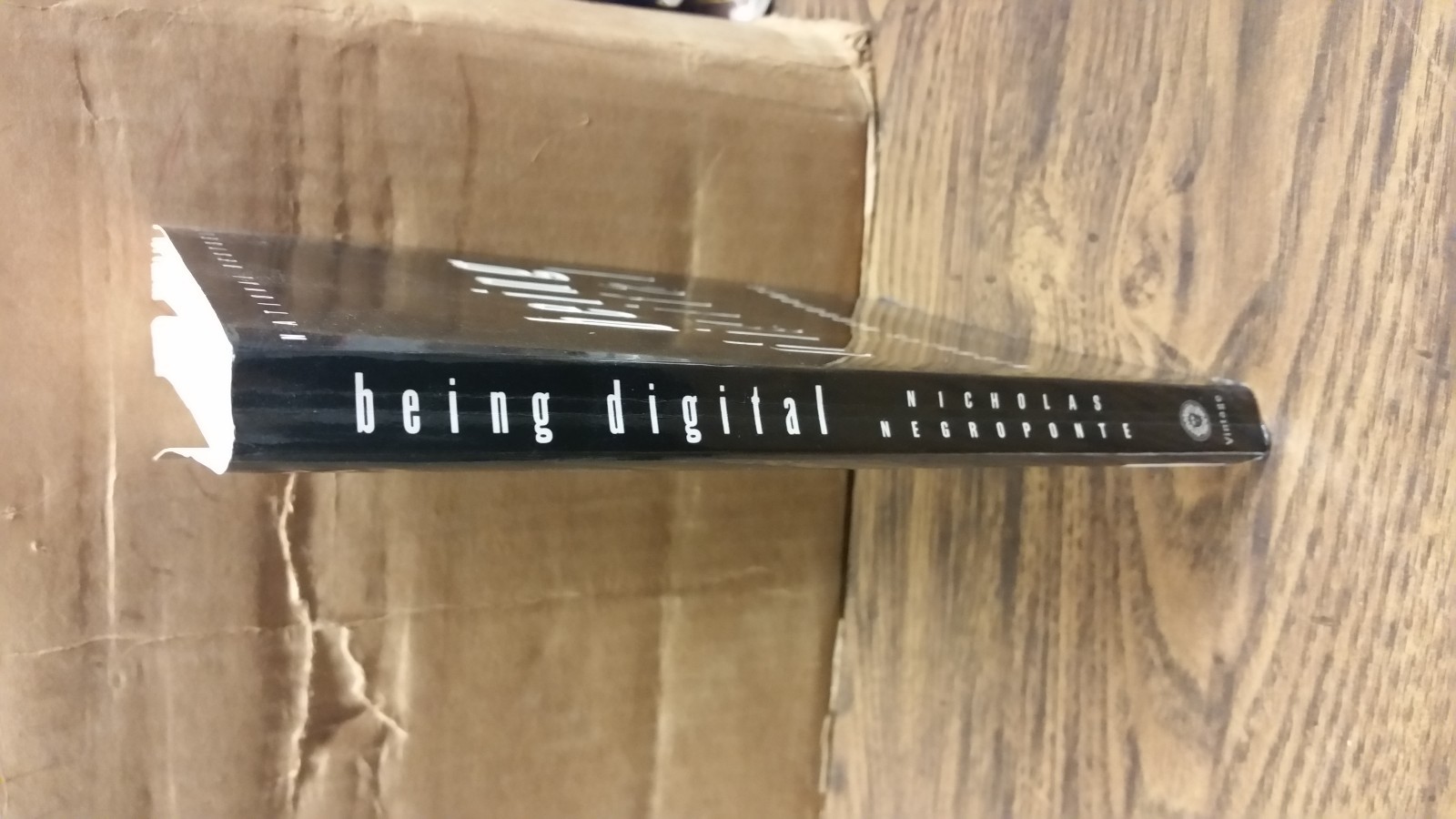 Hard Cover – Being Digital by Nicholas Negroponte – J43