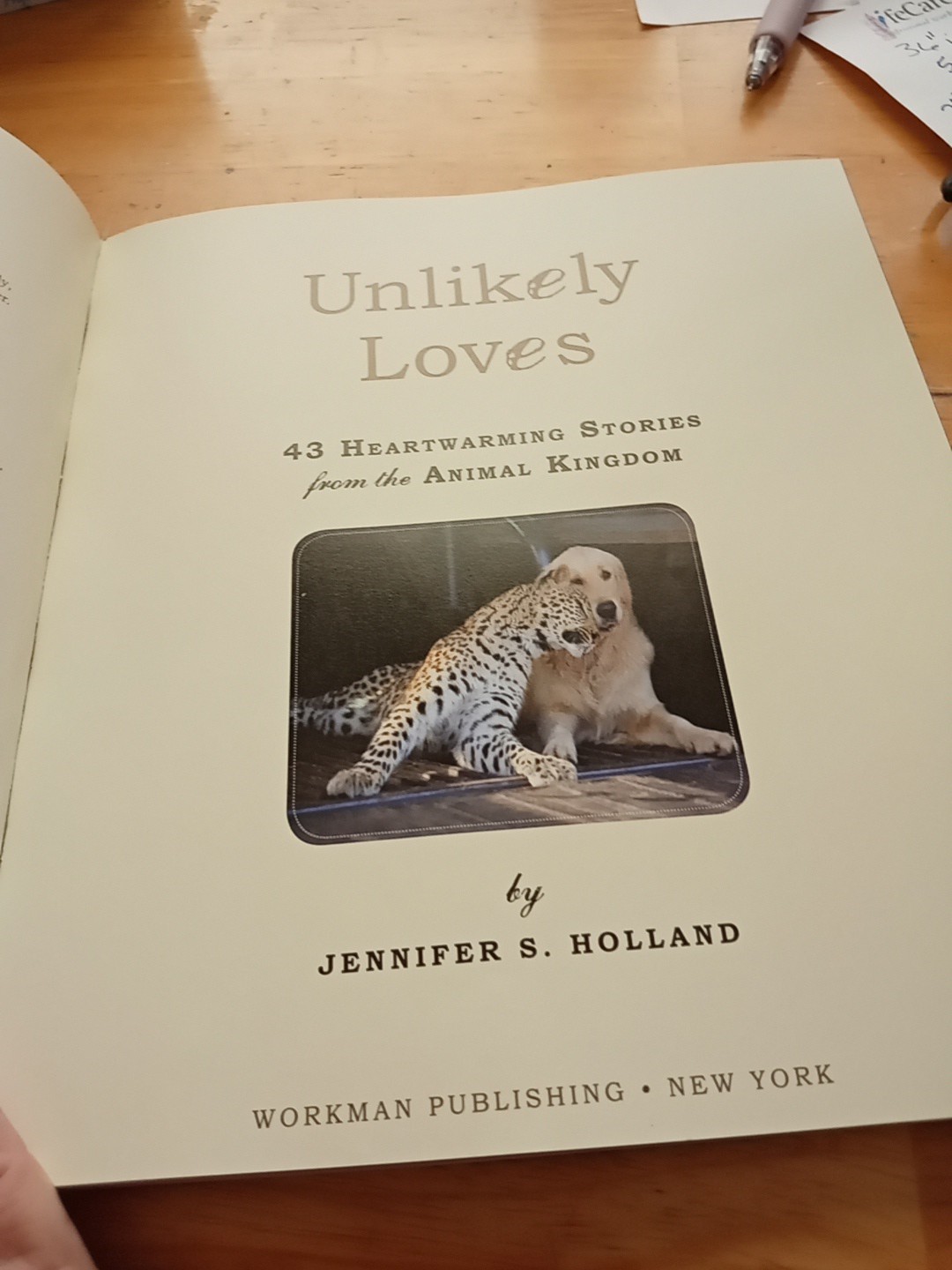 Unlikely Loves By Jennifer S. Holland (Paperback, 2013) 43 True Stories