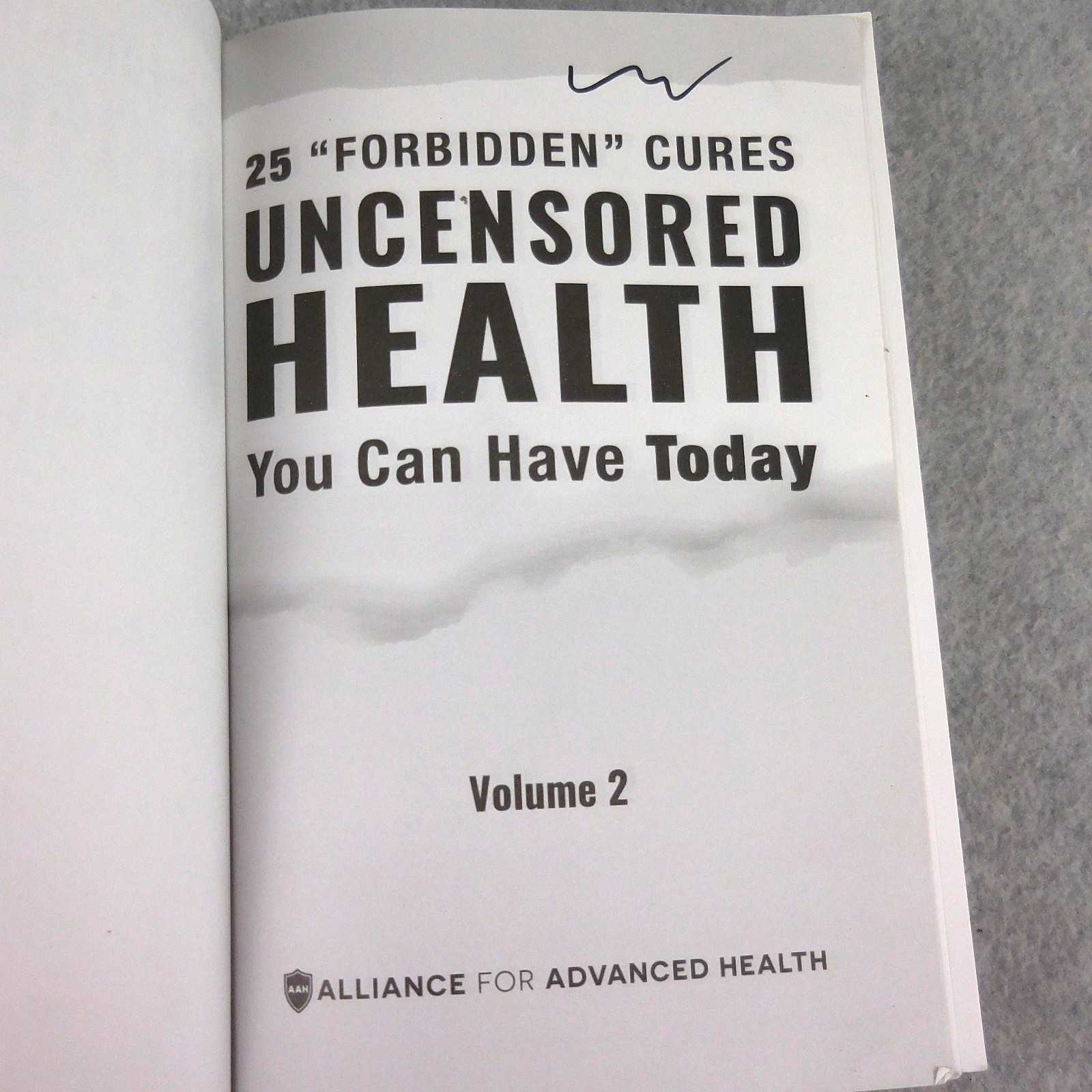 Uncensored Health 25 “Forbidden” Cures You Can Have Today – Volume 2 Paperback
