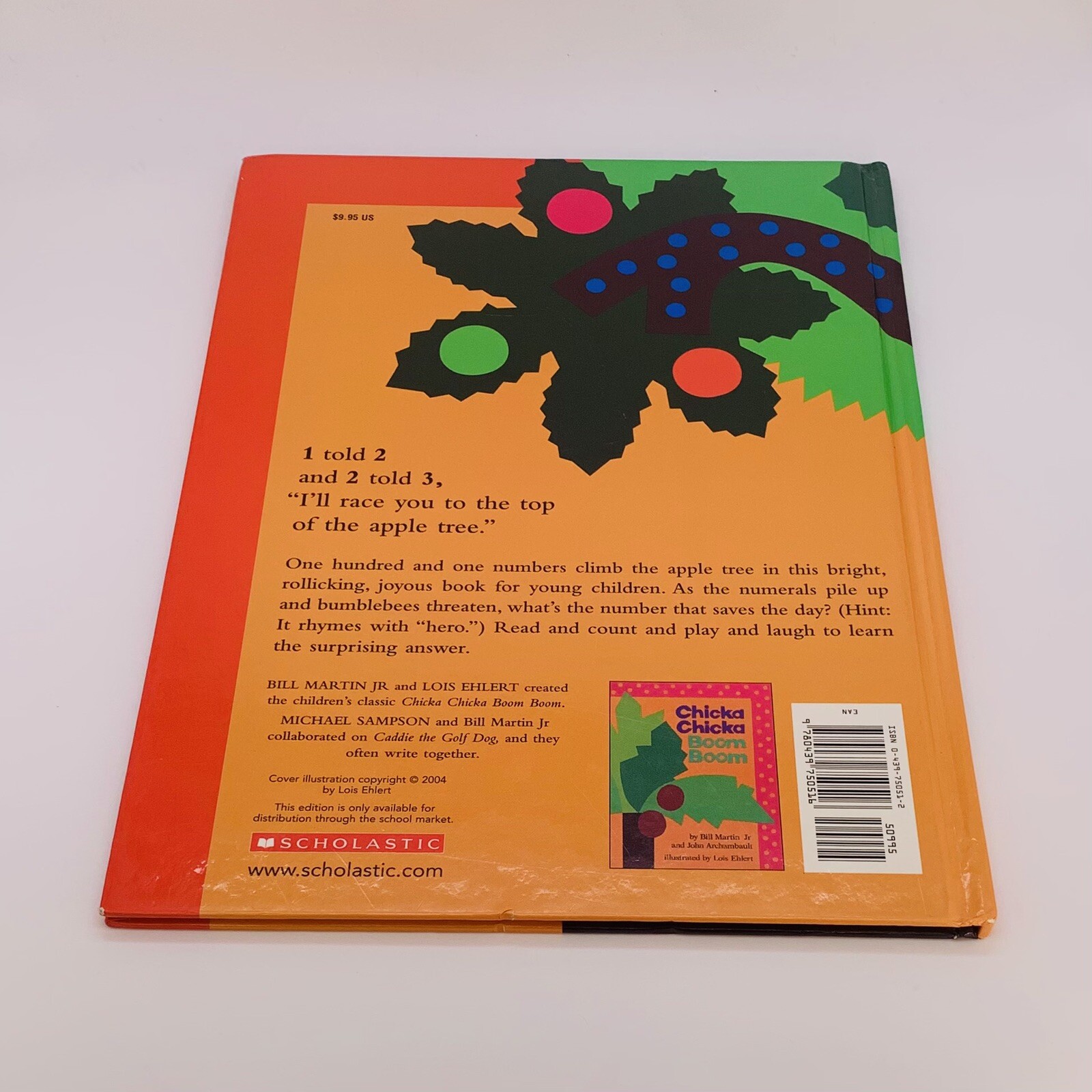 Chicka Chicka 1, 2, 3 by Bill Martin Jr, Michael Sampson & Lois Ehlert, 2004 HC