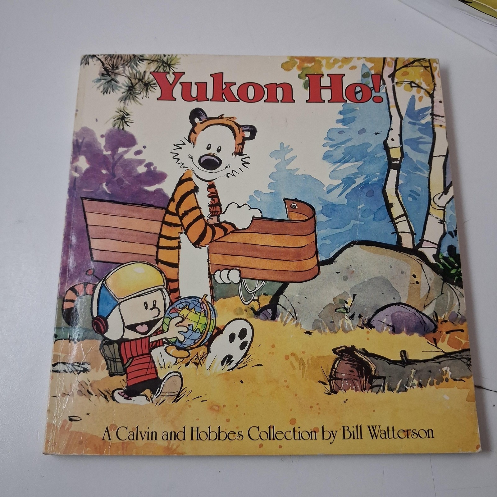 Calvin And Hobbes Books Lot 2 Yukon Ho Essential PB Bill Watterson Comics Humor