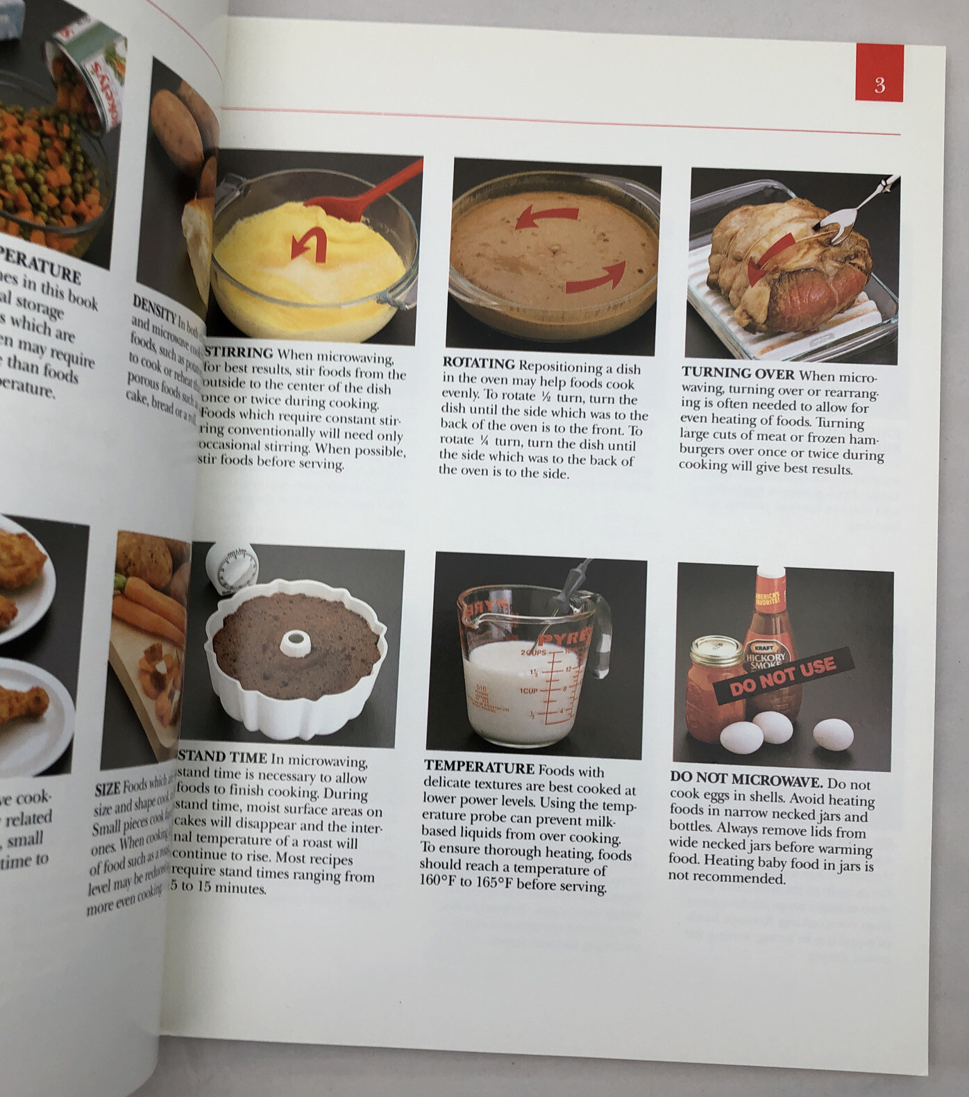The Microwave Cookbook General Electric 1998 Paperback Recipes