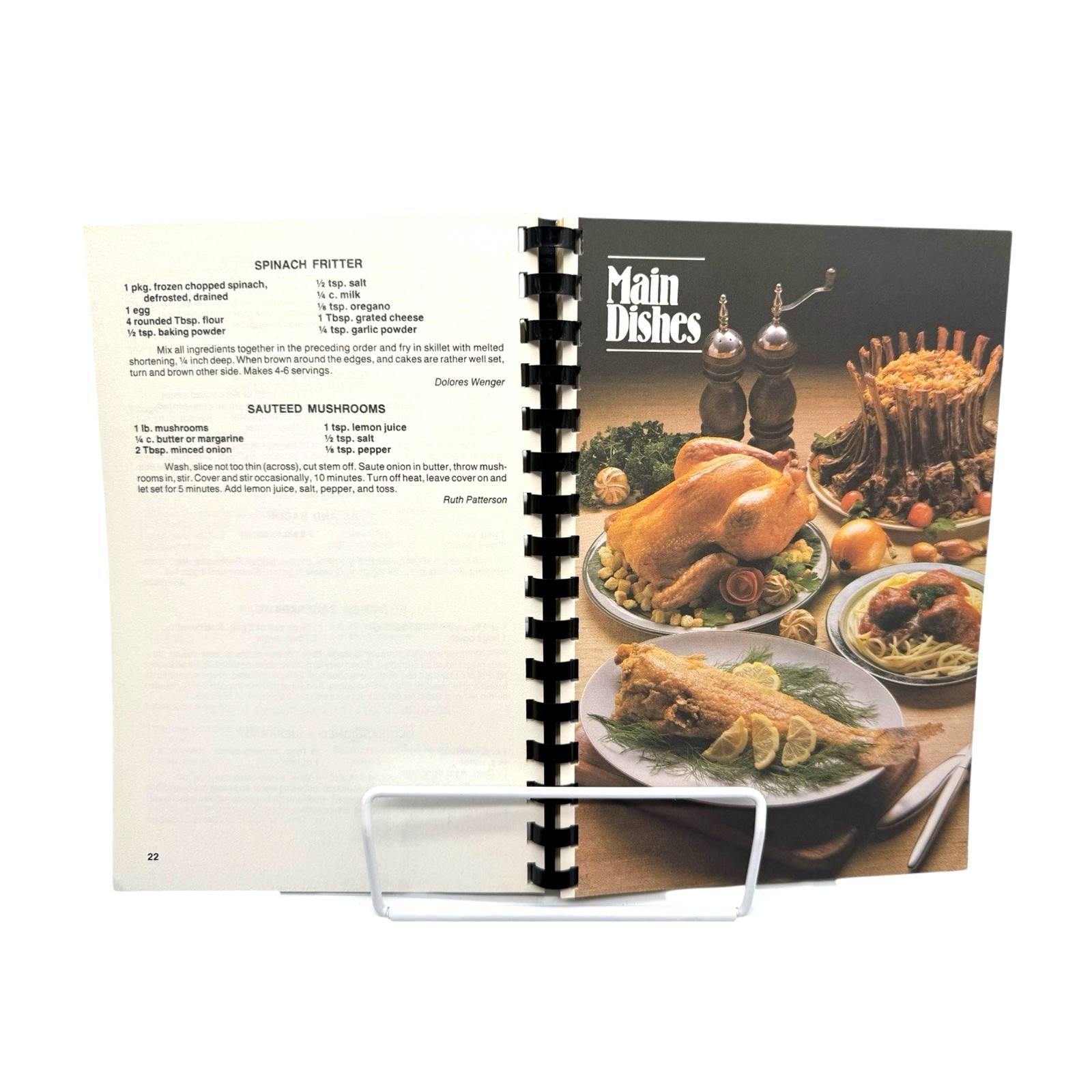 Vintage 1985 Koinonia Community Cookbook Recipes Appetizer to Desserts