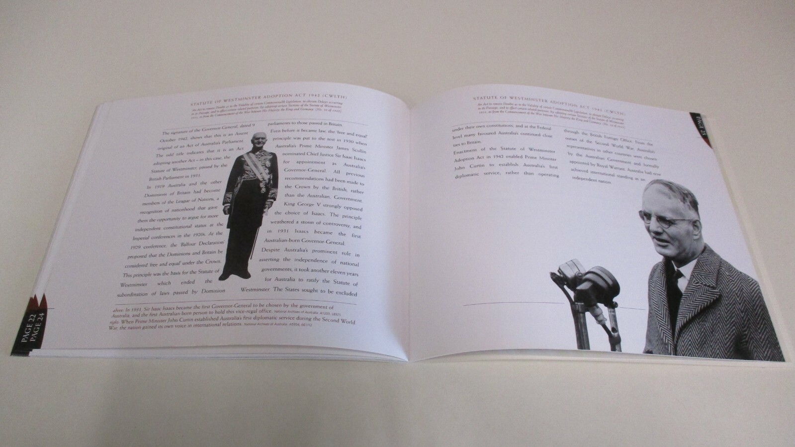 Charters of Our Nation – National Archives of Australia Book – 35 Pages – 2001
