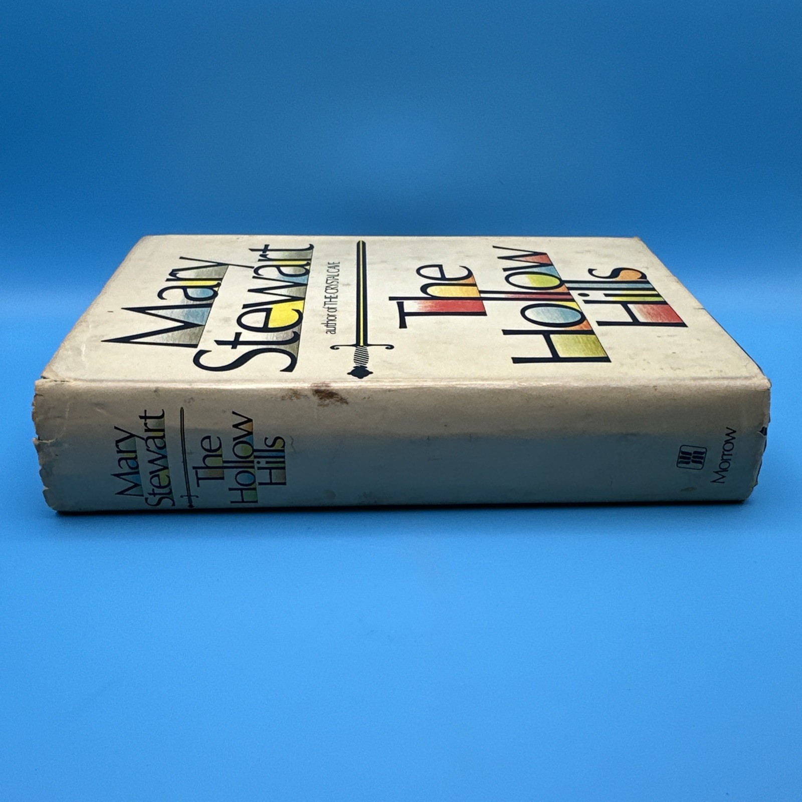 The Hollow Hills Mary Stewart HCDJ Book Club Edition 1973 Historical Fiction
