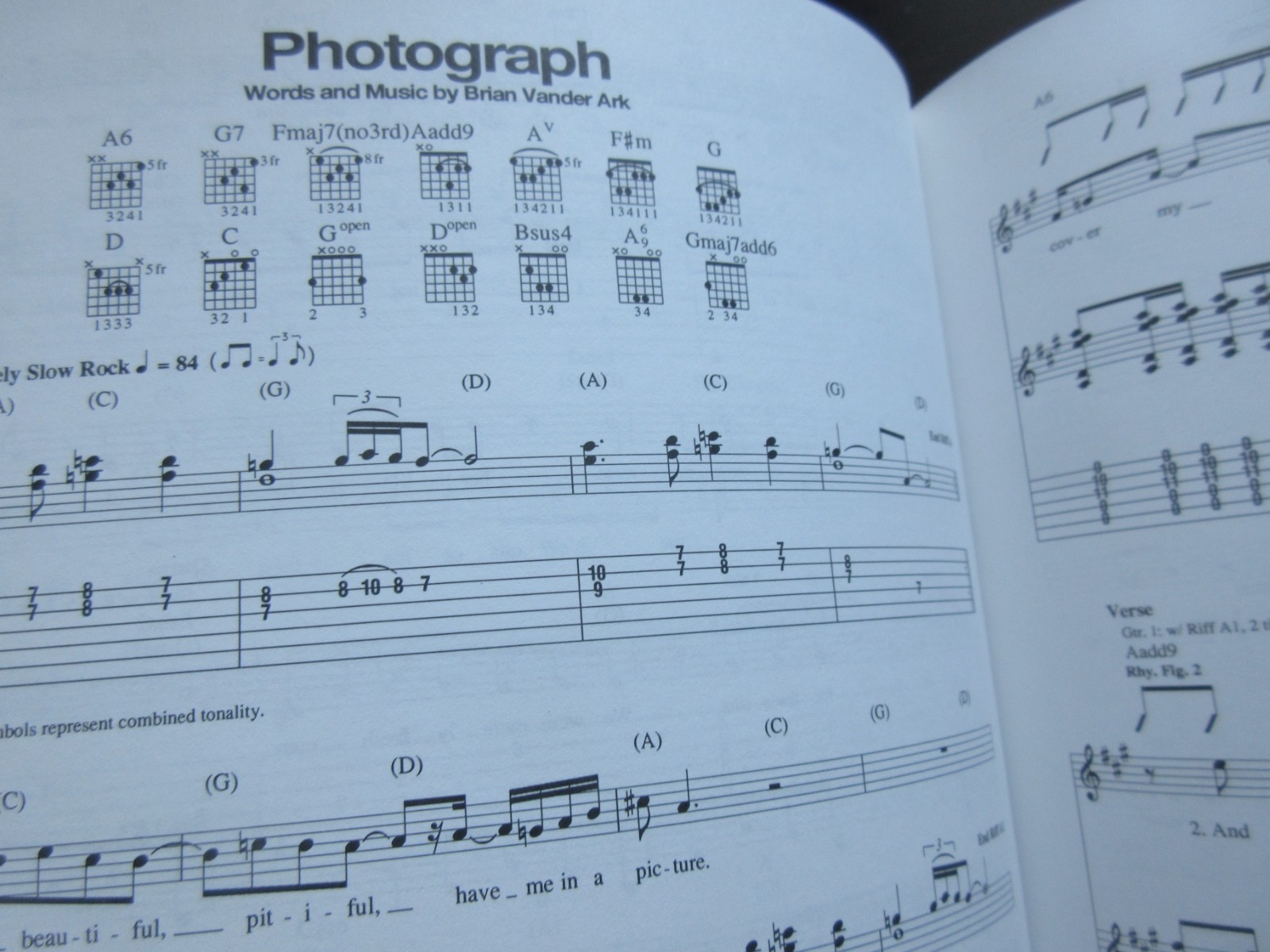 The Verve Pipe Villains US Score Song Book Guitar TAB Photograph The Freshmen