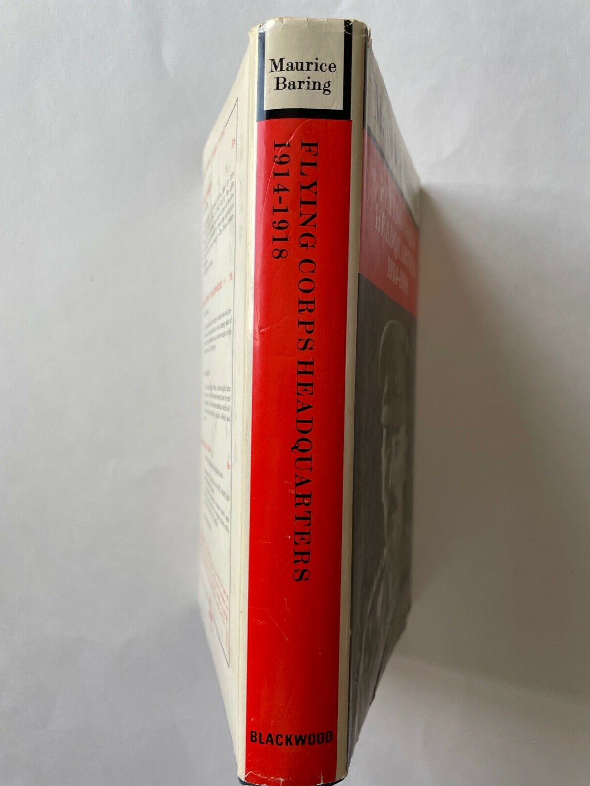FLYING CORPS HEADQUARTERS 1914-1918 by Maurice Baring 1968 HC/DJ