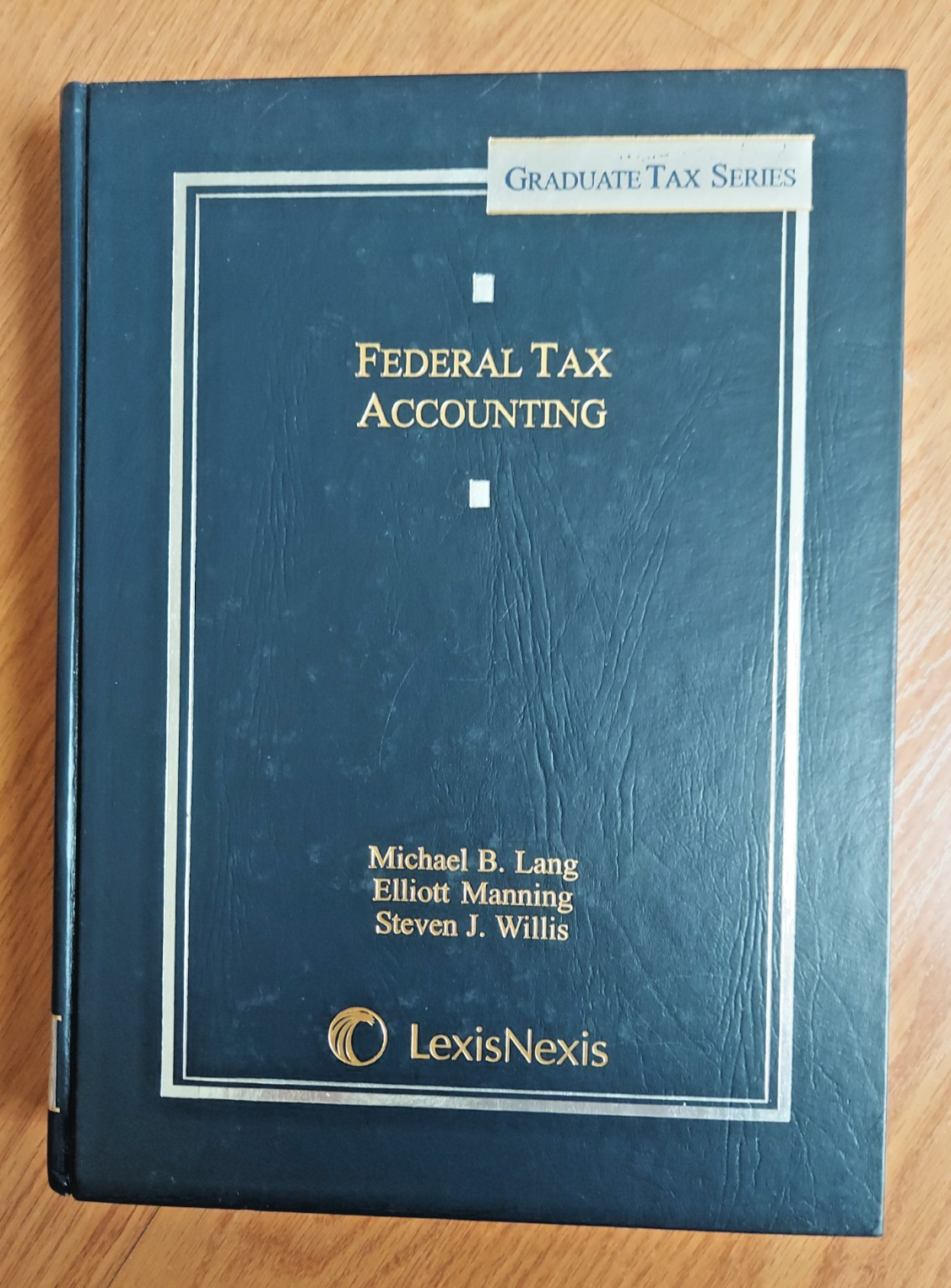 Federal Tax Accounting Graduate Tax Series by Michael Lang Very Good Condition
