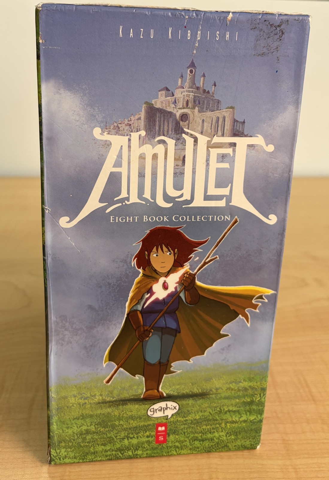 Amulet 8 Book Collection Boxed Set Kazu Kibuishi Scholastic Softcover