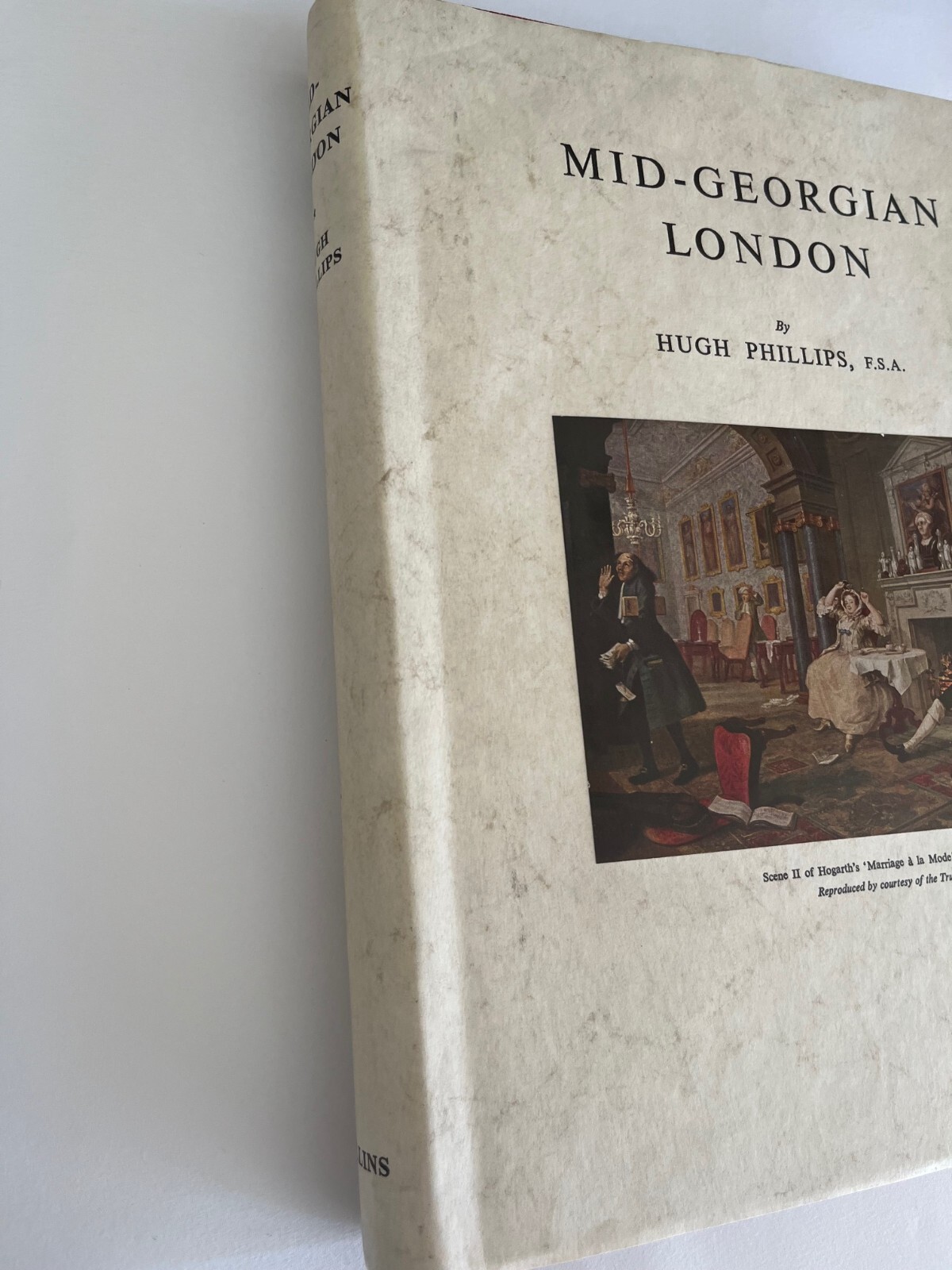 MID-GEORGIAN LONDON topographical and social survey LONDON 1750 ~ Hugh Phillips