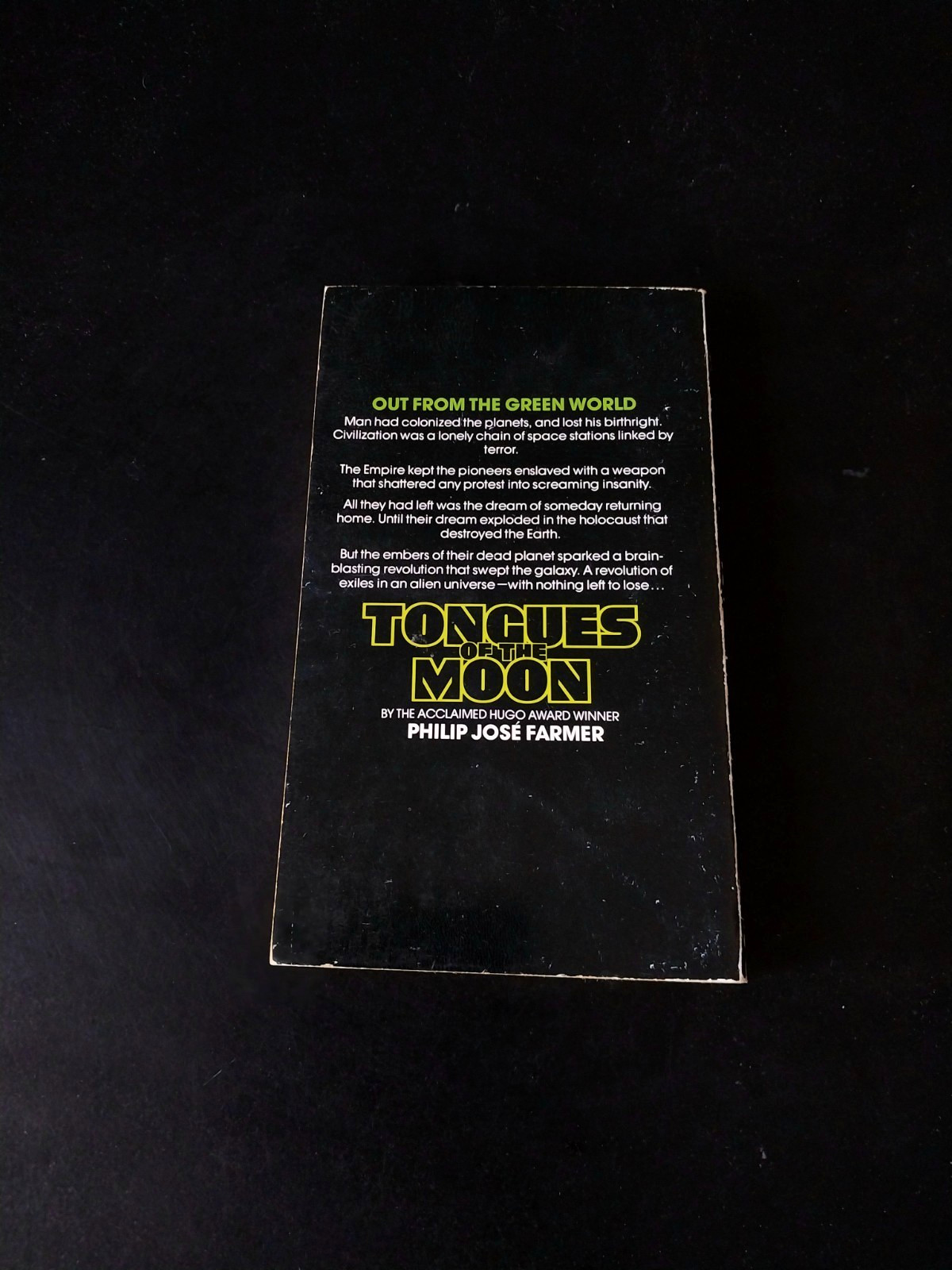 Philip Jose Farmer – Tongues of the Moon – First Jove/HBJ Edition 1978