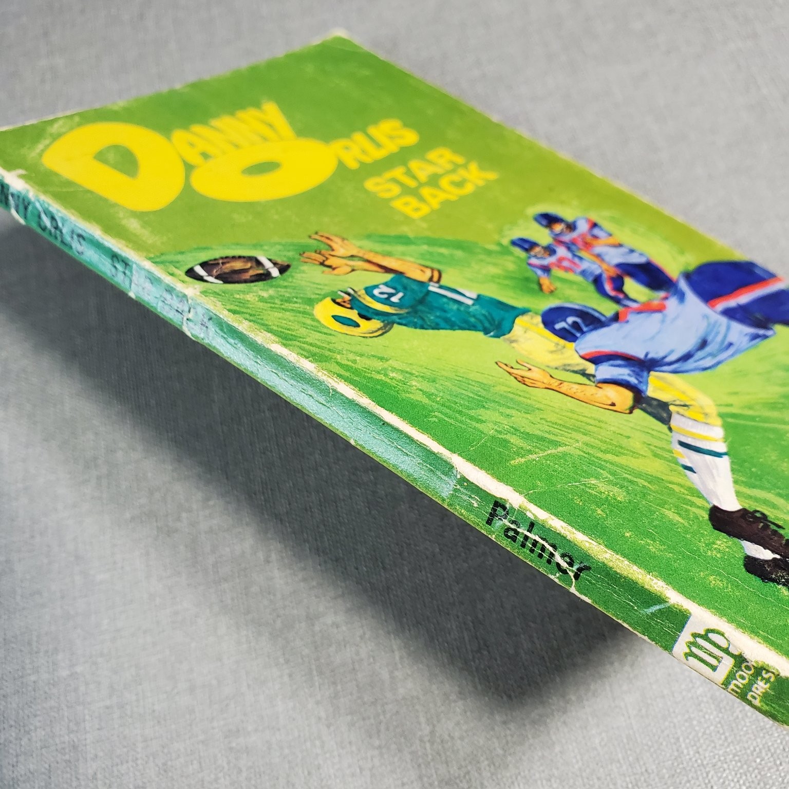 Danny Orlis Star Back Bernard Palmer 1957 Christian Football Moody Press