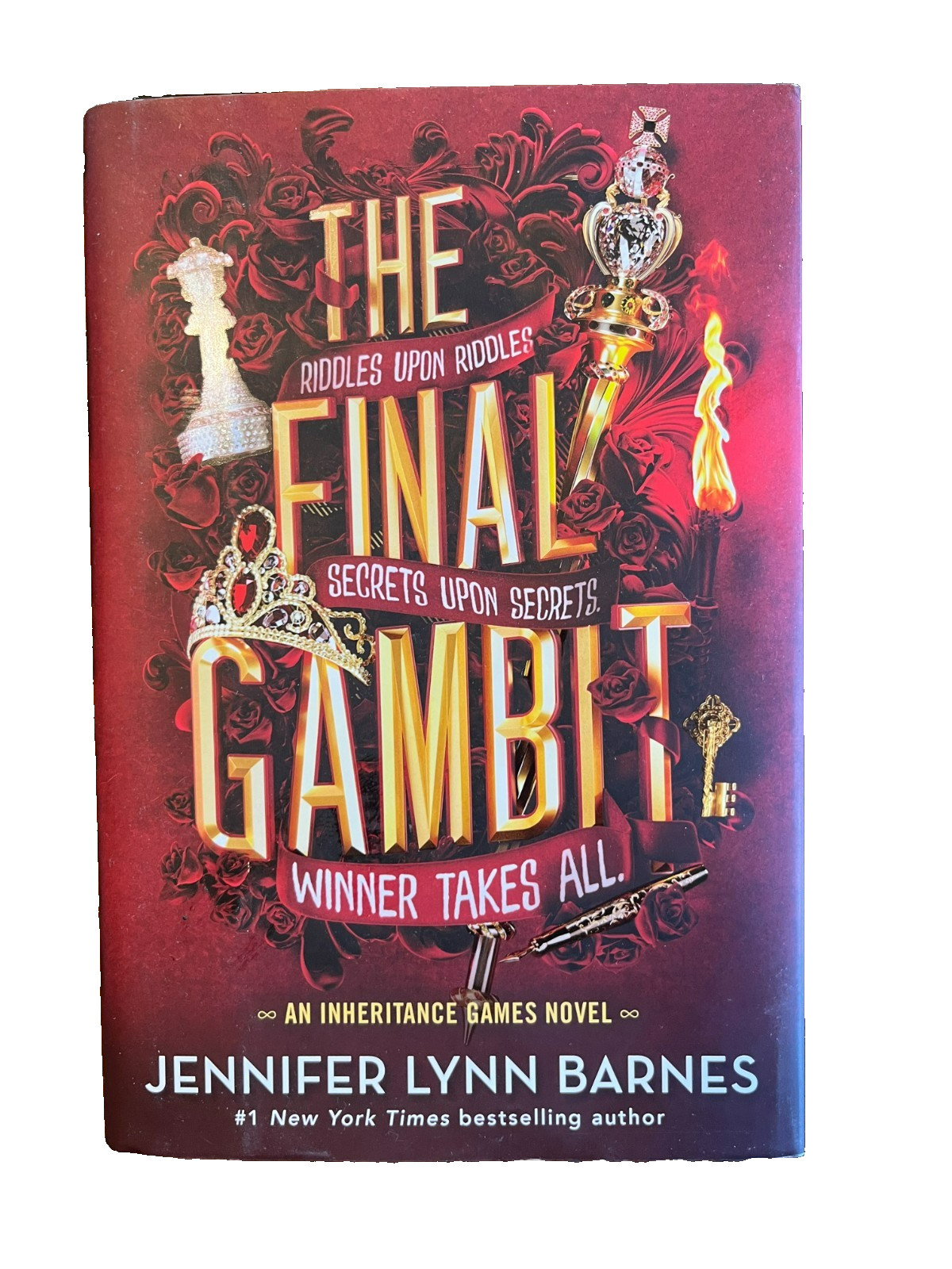 Inheritance Games, Hawthorne Legacy, Final Gambit #3 by Jennifer Barnes LIKE NEW