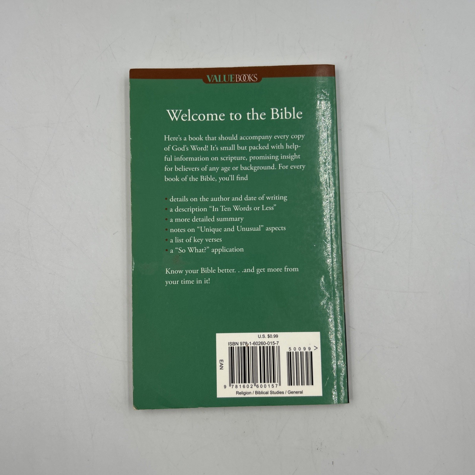 Know Your Bible : All 66 Books Explained and Applied by Paul Kent (2008, Mass…