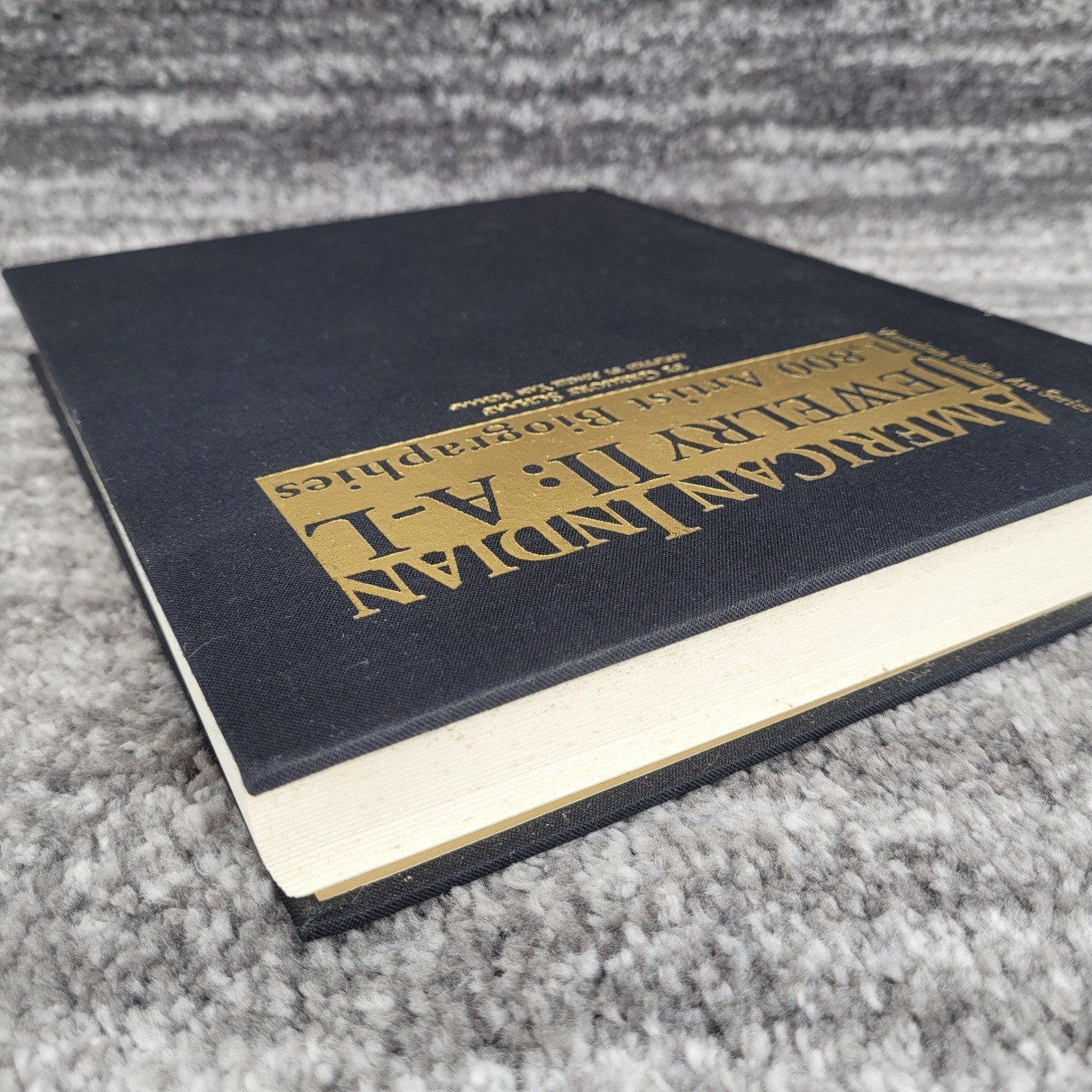American Indian Jewelry II: A-L 1,800 Artist Biographies Gregory Schaaf Book