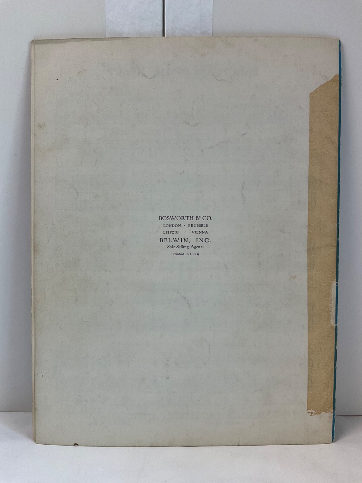 In a Persian Market Intermediate Ed. Interme330 Scene Piano Sheet Music Lyric